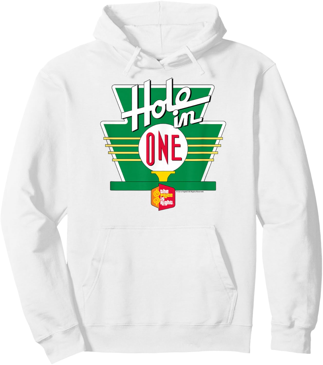 The Price is Right - Hole in One Hoodie - Hoodie | White