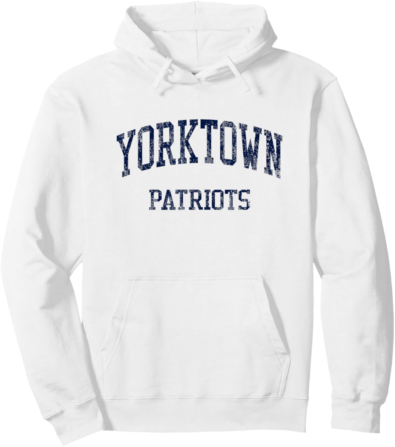 Yorktown High School HS Arlington VA Vintage Sports Hoodie - Hoodie | White