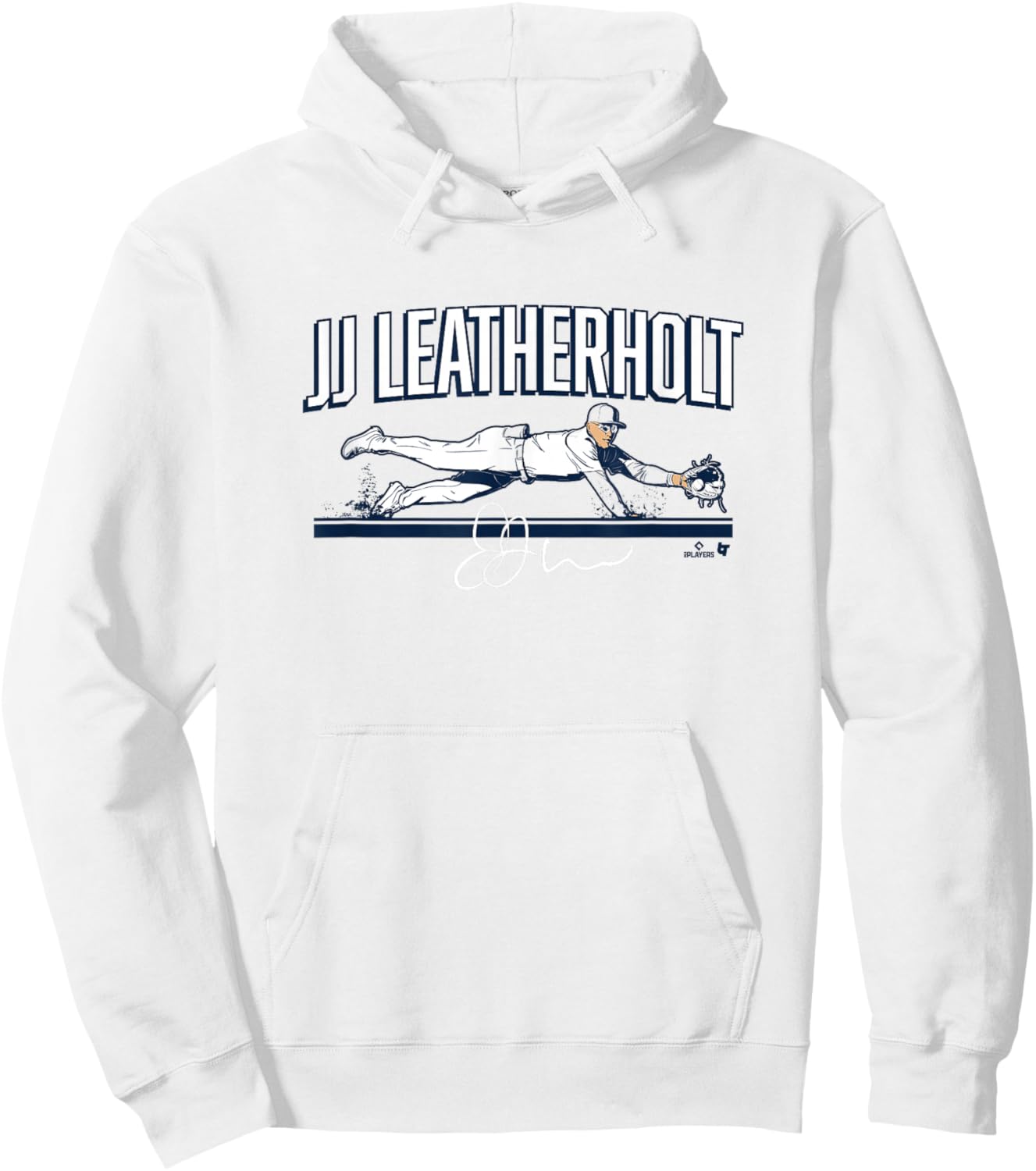 JJ Wetherholt - Leatherholt - St. Louis Baseball Hoodie - Hoodie | White