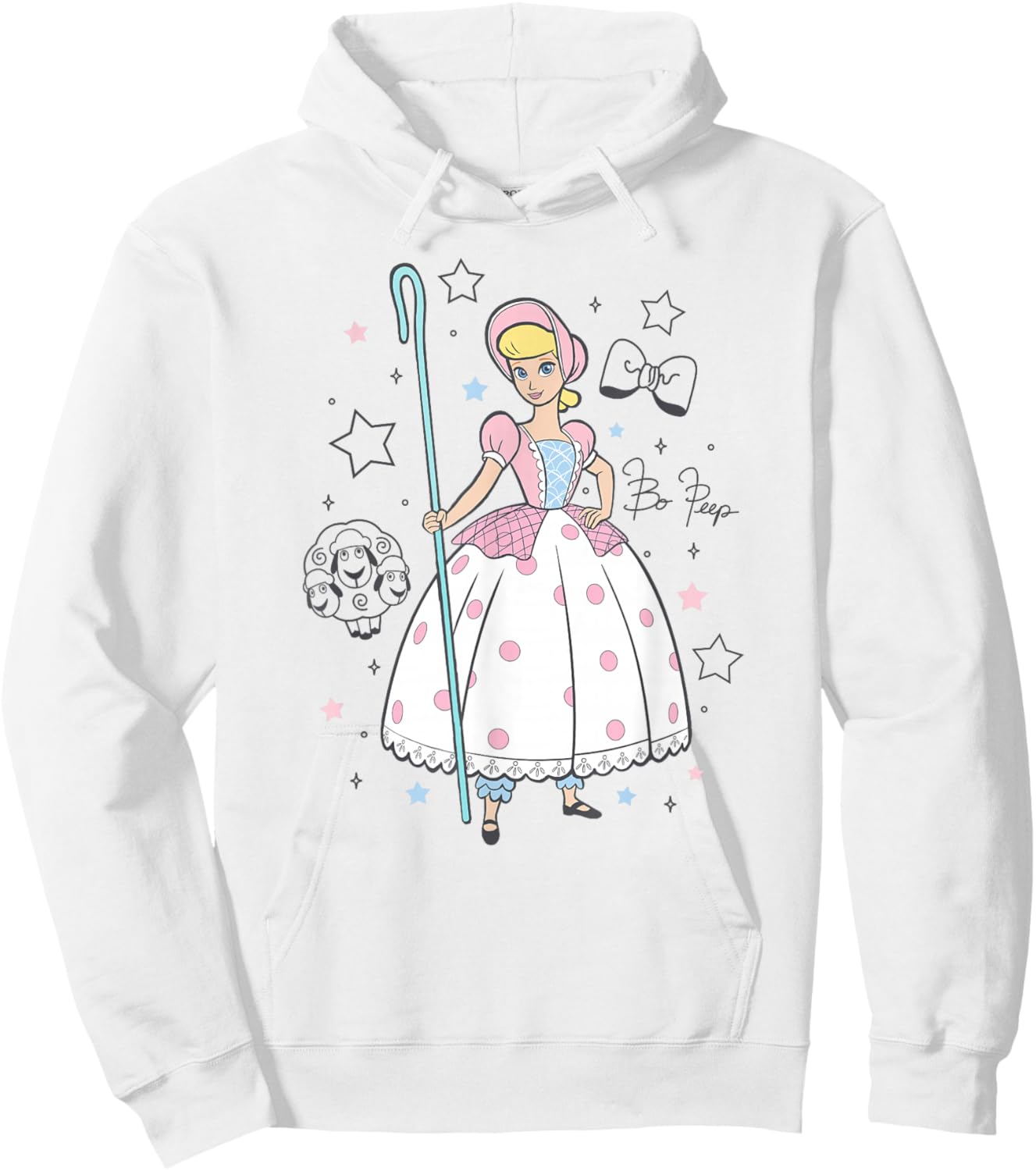 Disney Pixar Toy Story Bo Peep's Signature Portrait Hoodie - Hoodie | White