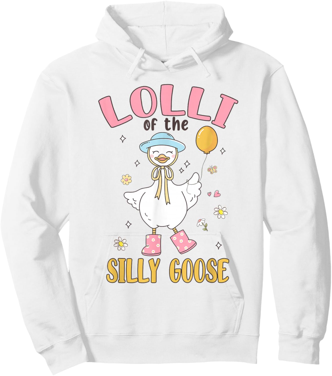 Lolli of The Silly Goose First Birthday Family Matching Hoodie - Hoodie | White