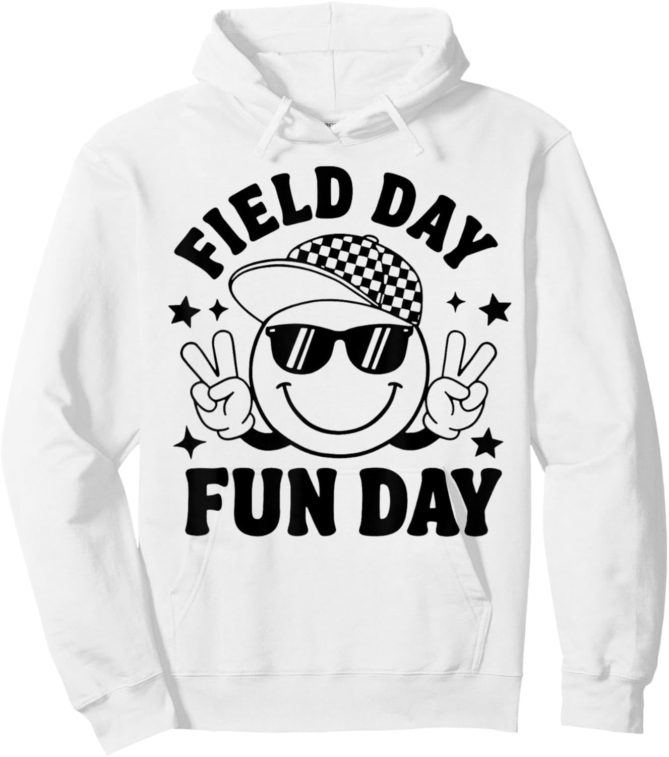 Field Day Fun Day Let The Games Begin Field Trip Boys Girls Hoodie - Hoodie | White
