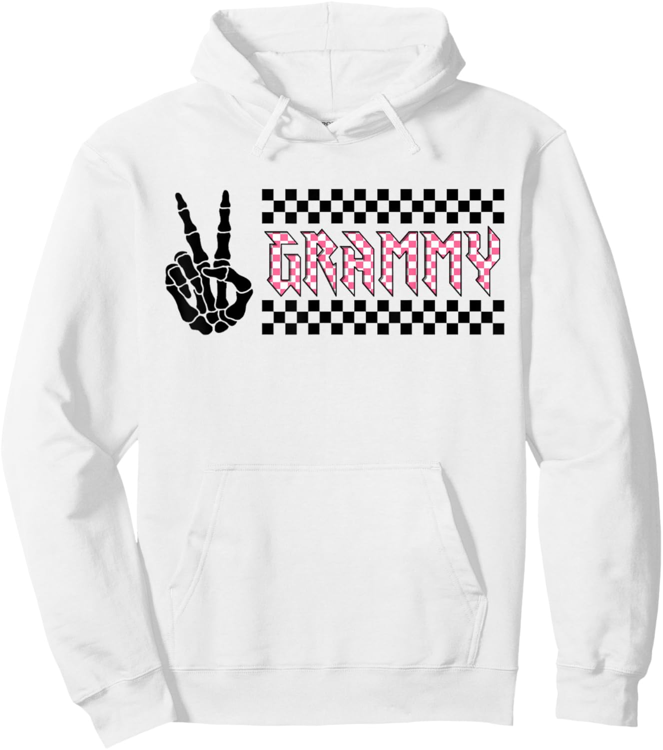 Grammy of The Bad Two the Bone Birthday 2 Years Old Hoodie - Hoodie | White