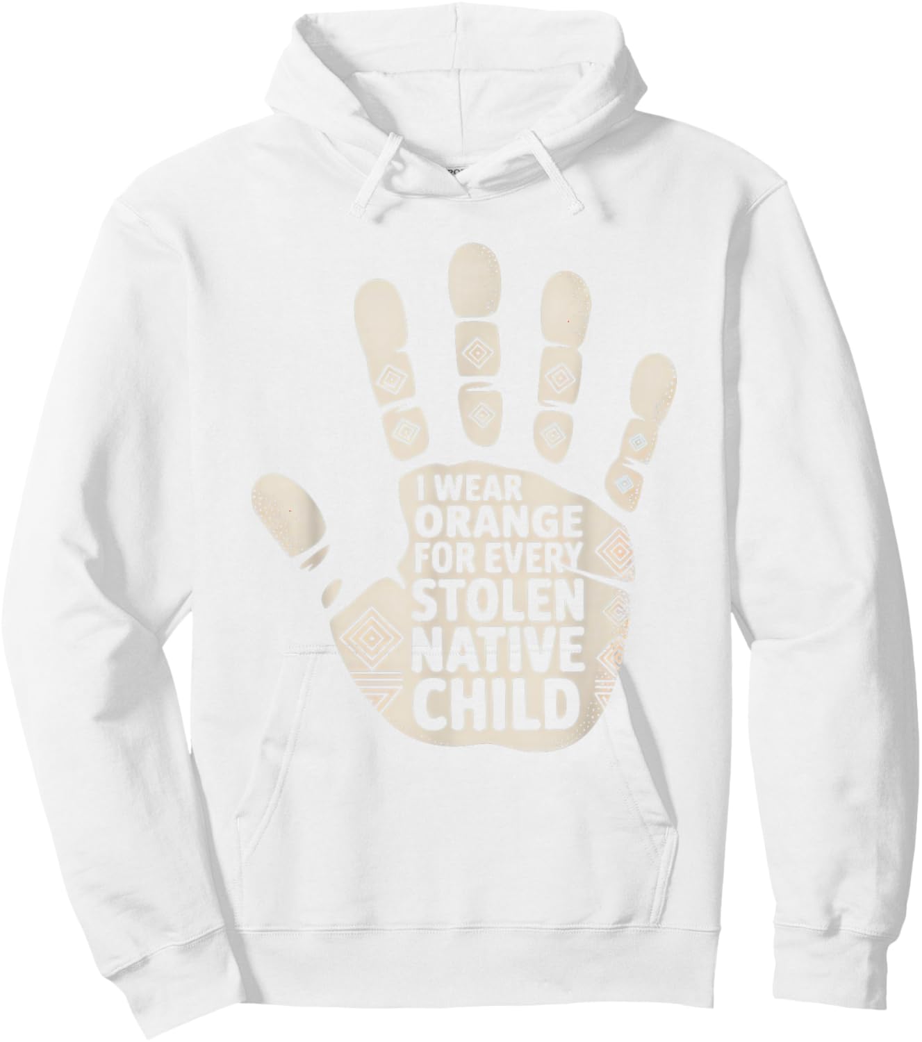 I Wear Orange for Every American Native Child Unity Day Hoodie - Hoodie | White