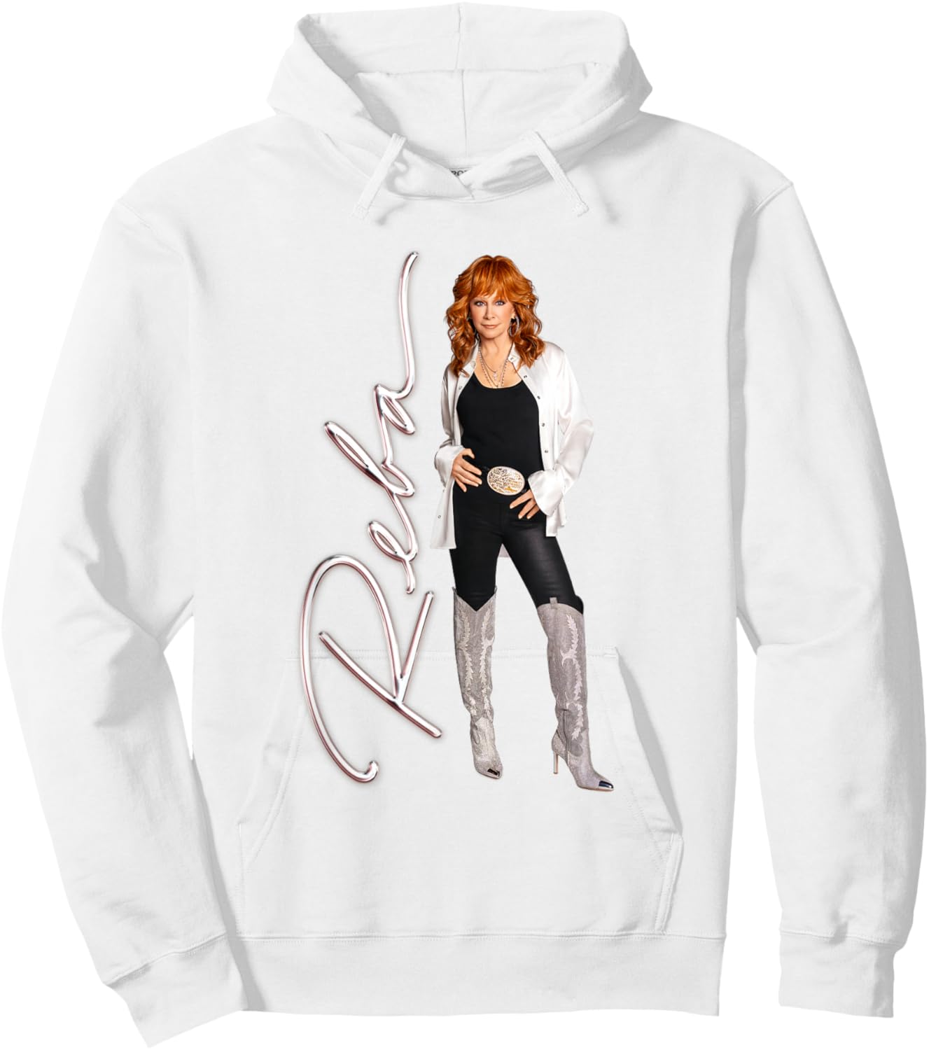 Reba: The Hits Hoodie - Hoodie | White