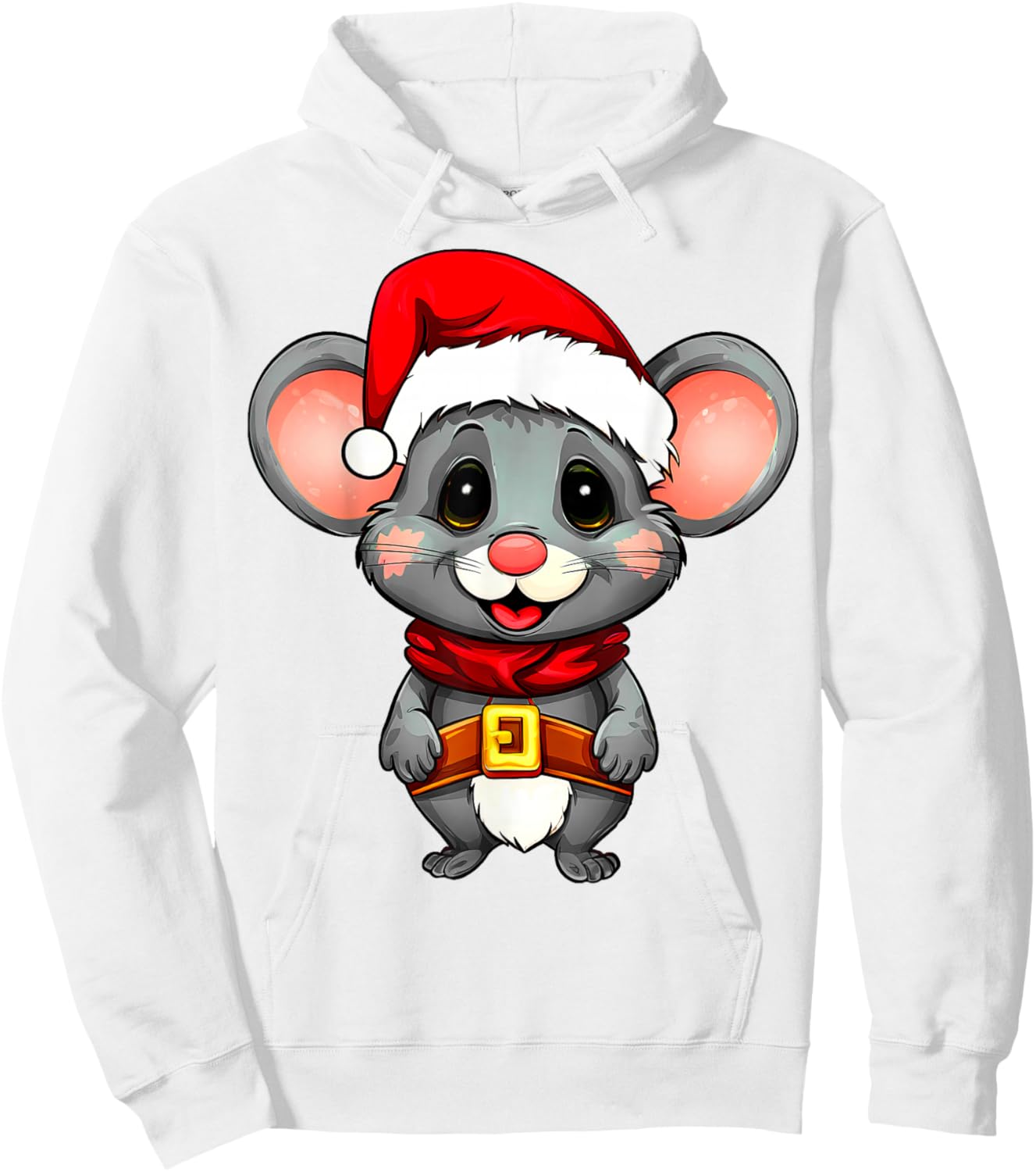 Mice Christmas Hoodie - Hoodie | White