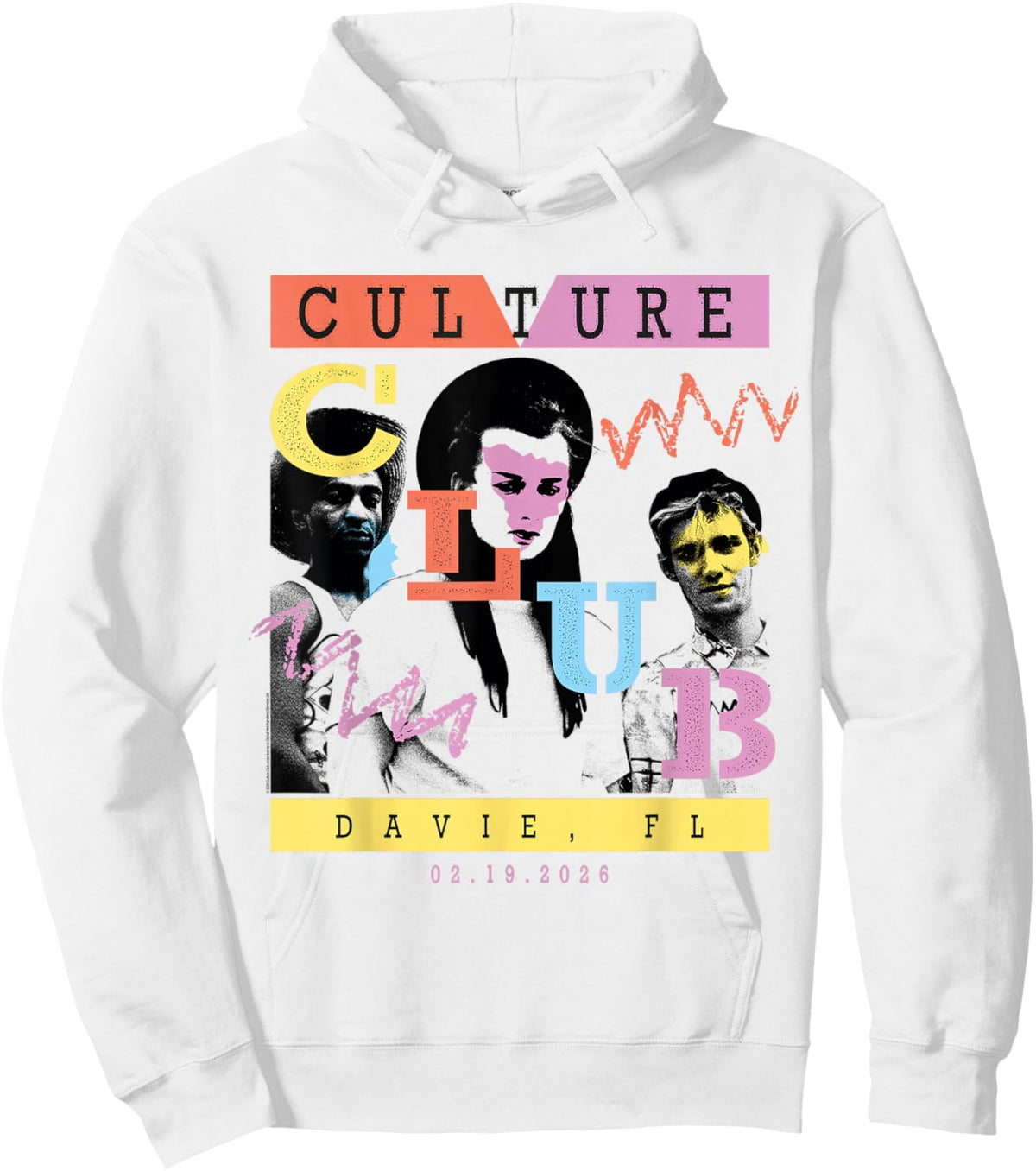 Culture Club 2026 Tour Davie Hoodie - Hoodie | White