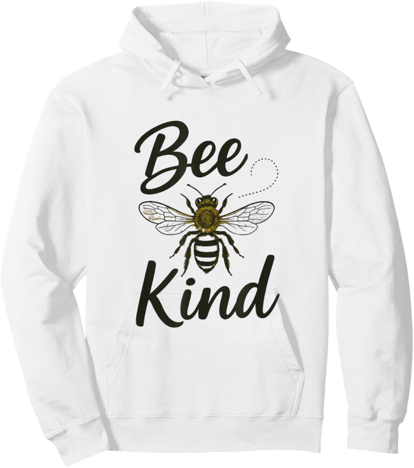 Bee Be Kind Cute Funny Art Colorful Boy & Girls Gift Hoodie - Hoodie | White
