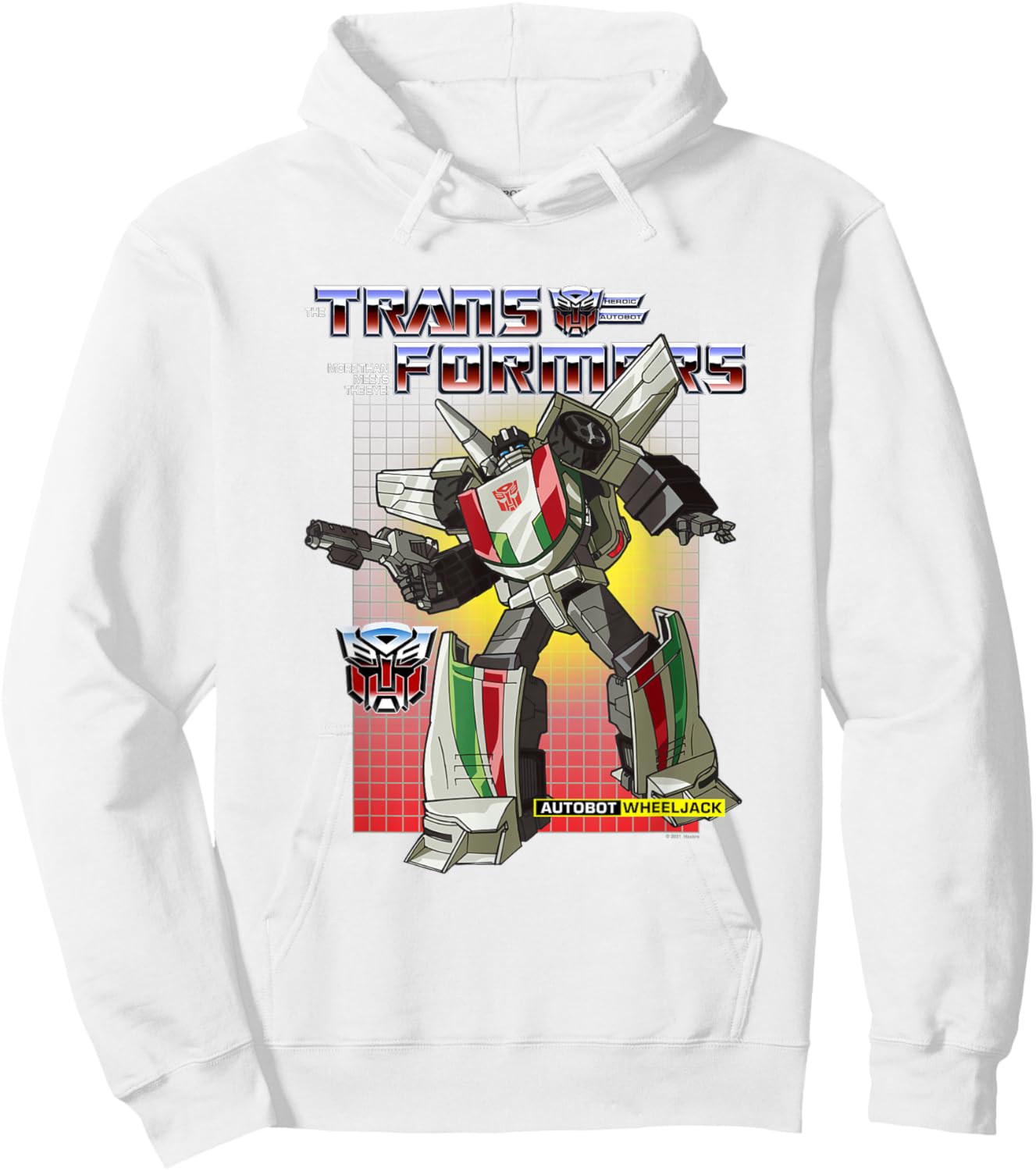 Transformers Wheeljack Hoodie - Hoodie | White