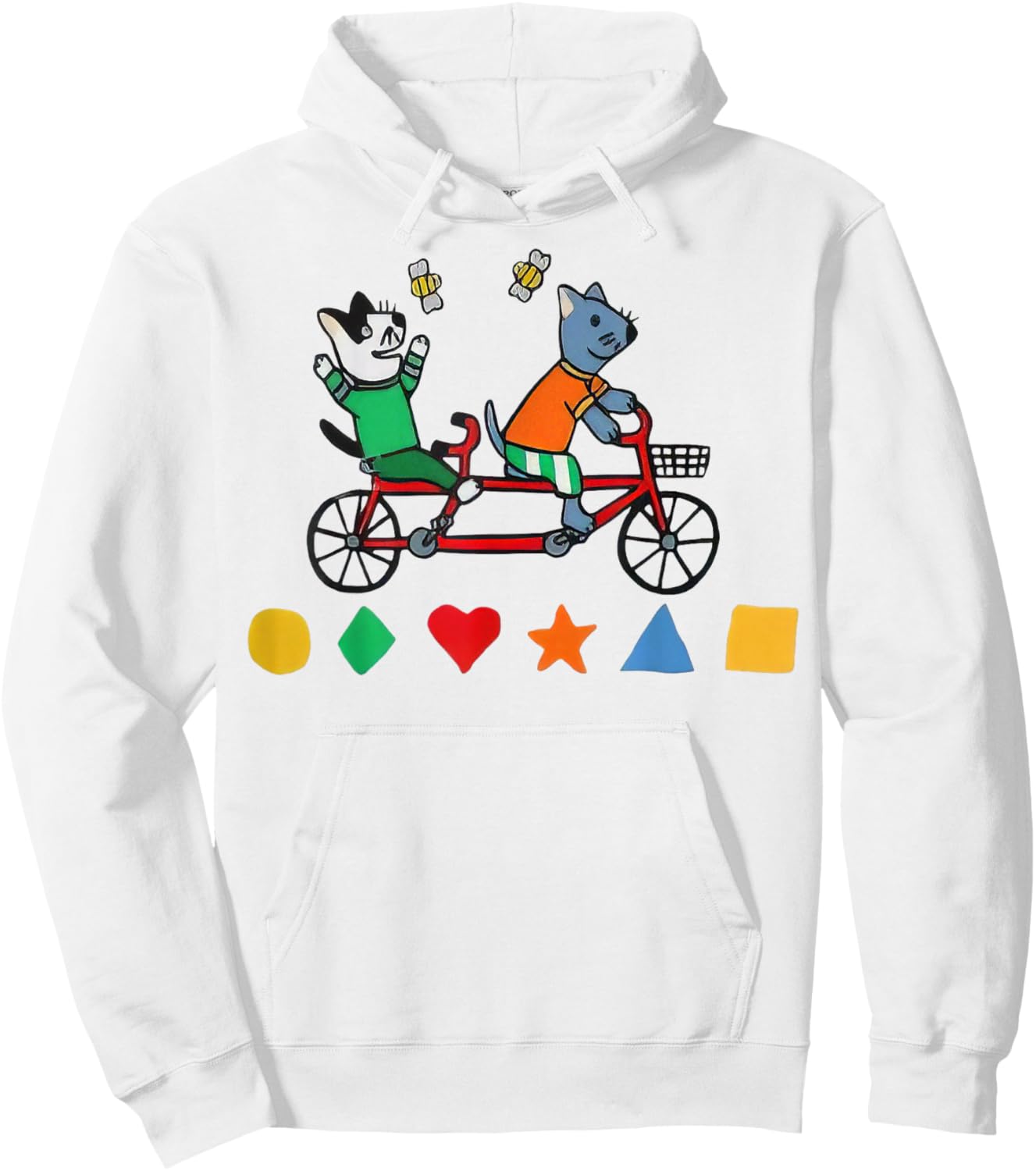Slushy Noobz Cycling Animal Hoodie - Hoodie | White