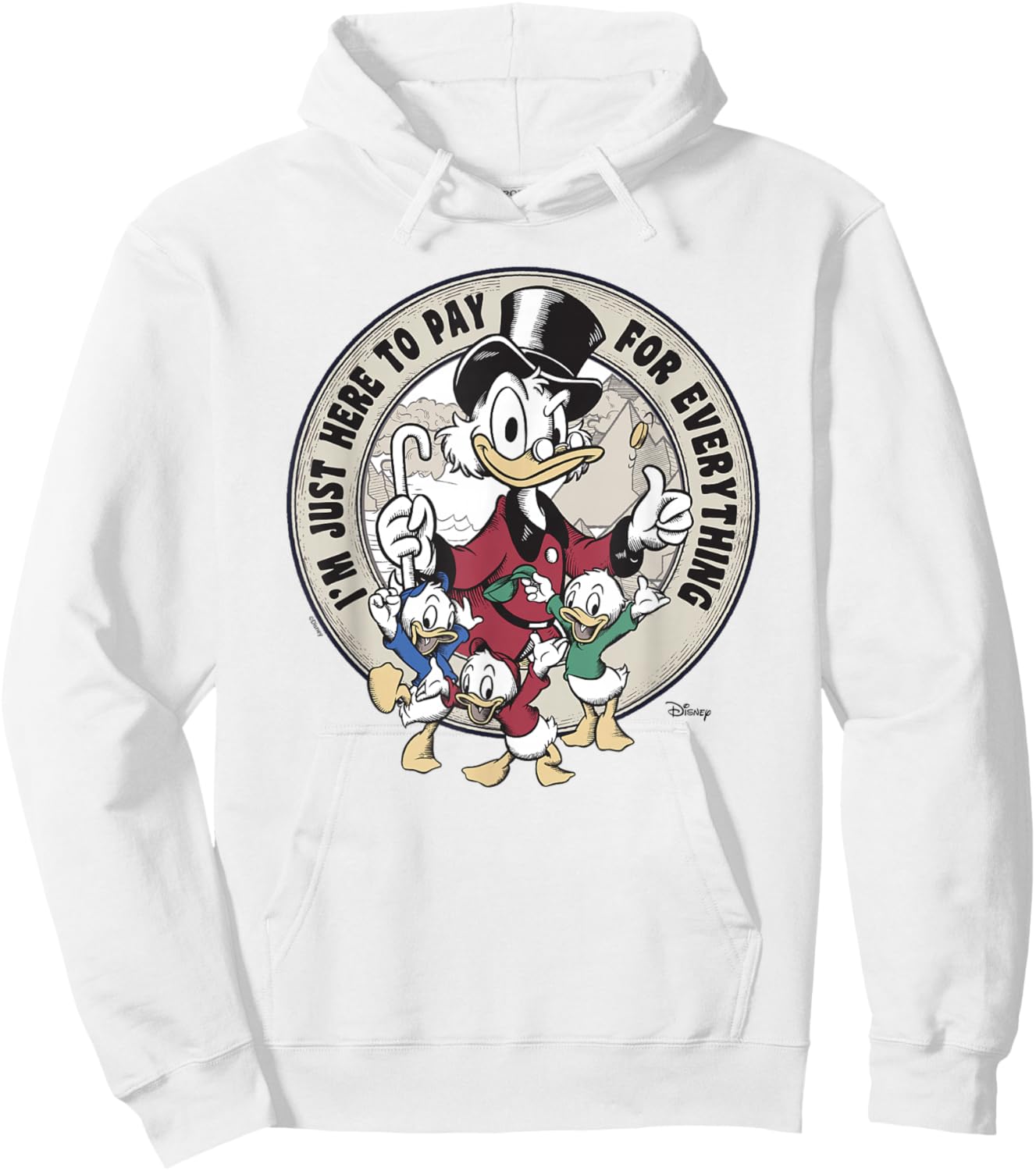 Disney DuckTales Father's Day Vintage Hoodie - Hoodie | White