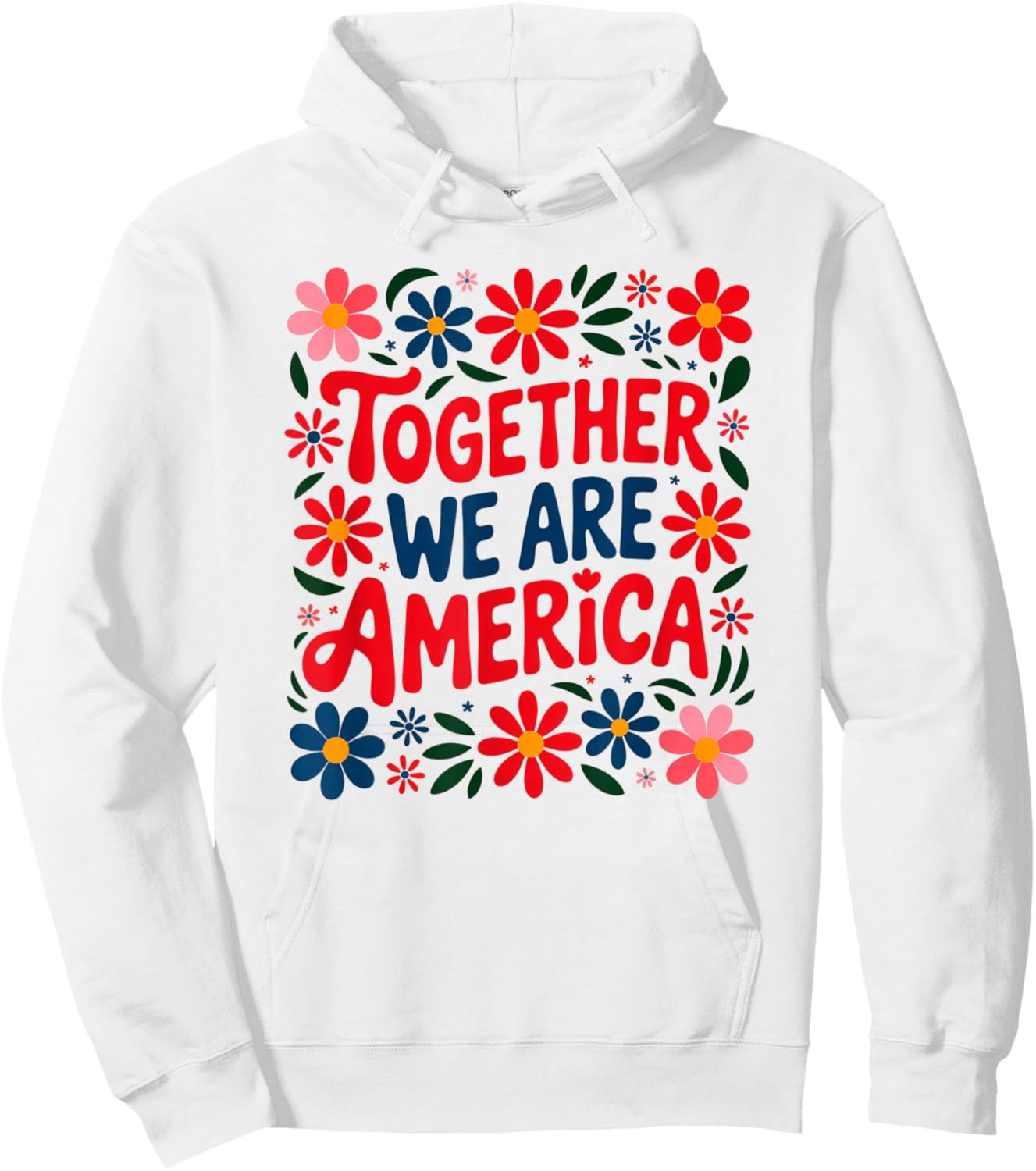 T-Shirt Hoodie - Hoodie | White