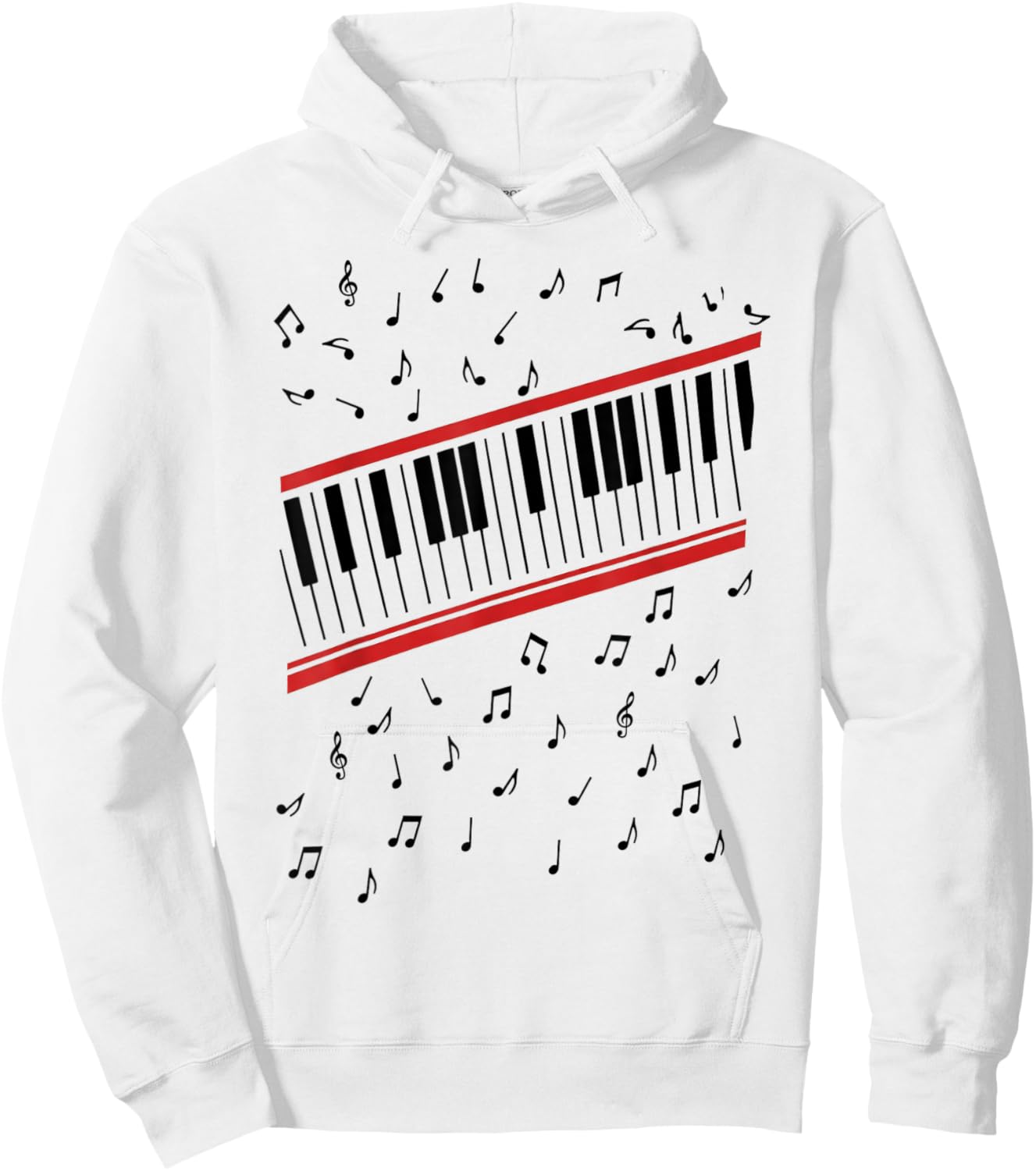 T-Shirt Hoodie - Hoodie | White