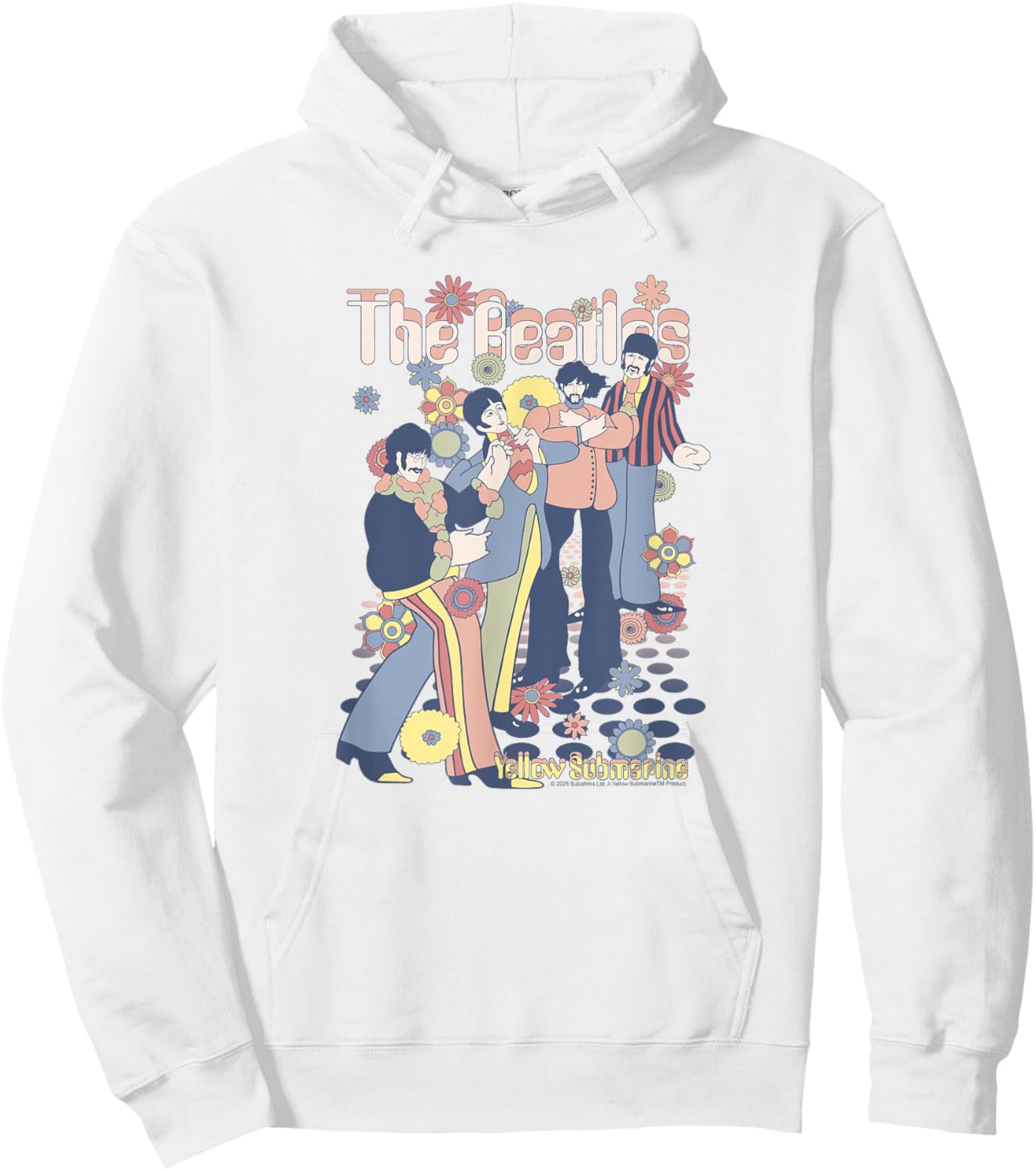 The Beatles - Yellow Submarine Hoodie - Hoodie | White