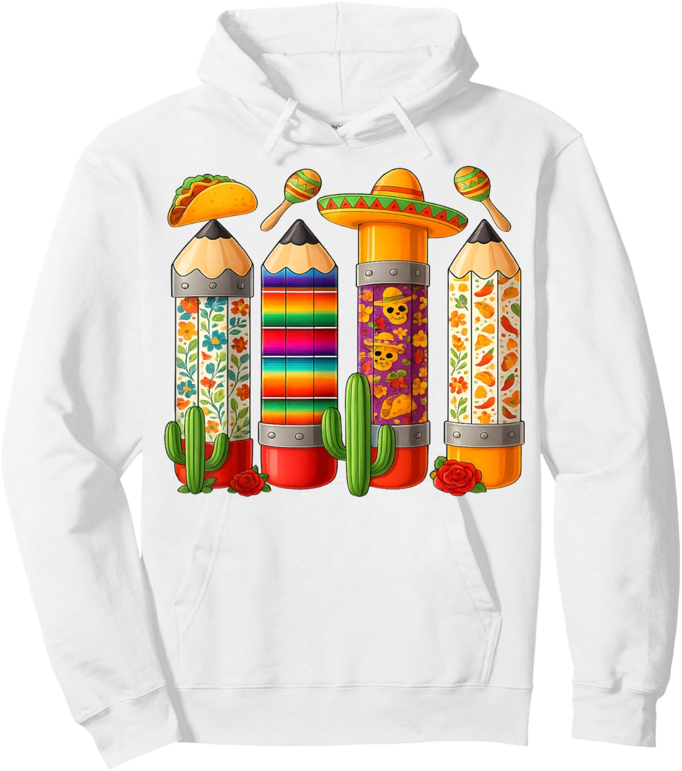 Mexican Party Hoodie - Hoodie | White