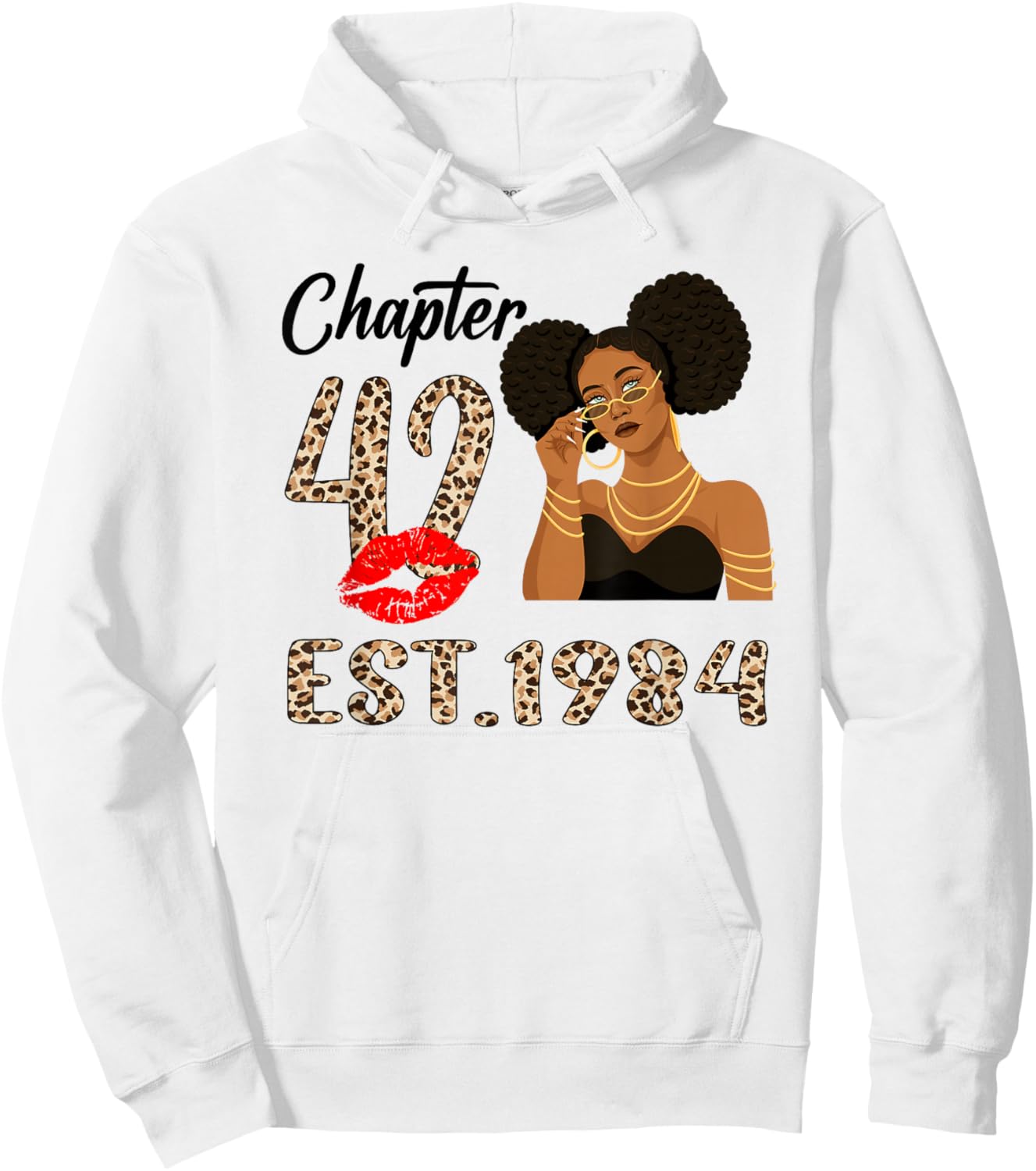 Chapter 42 Est 1984 42 Year Old Birthday Women Party Hoodie - Hoodie | White