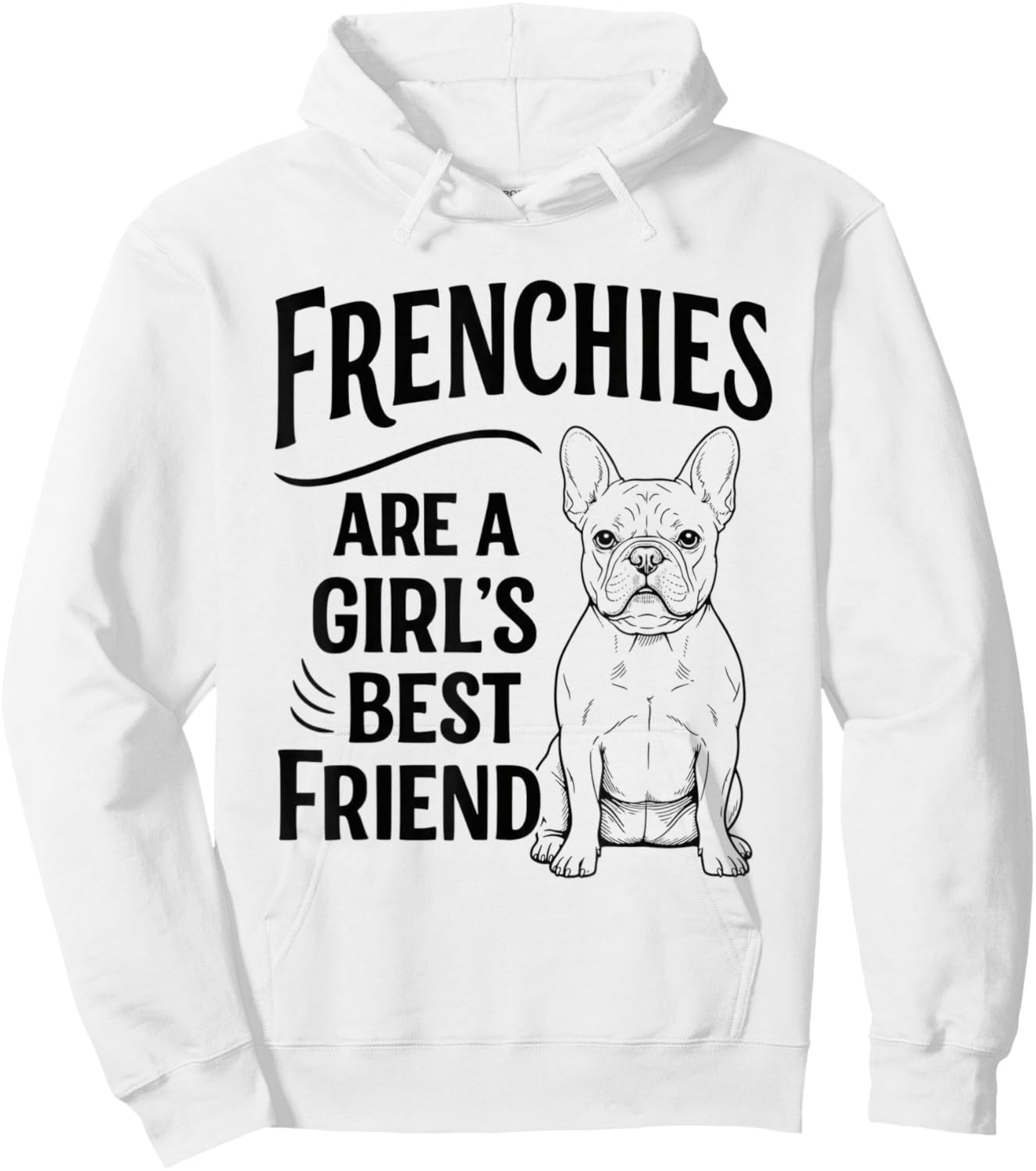 French Bulldog Dog Owner Frenchie Hoodie - Hoodie | White