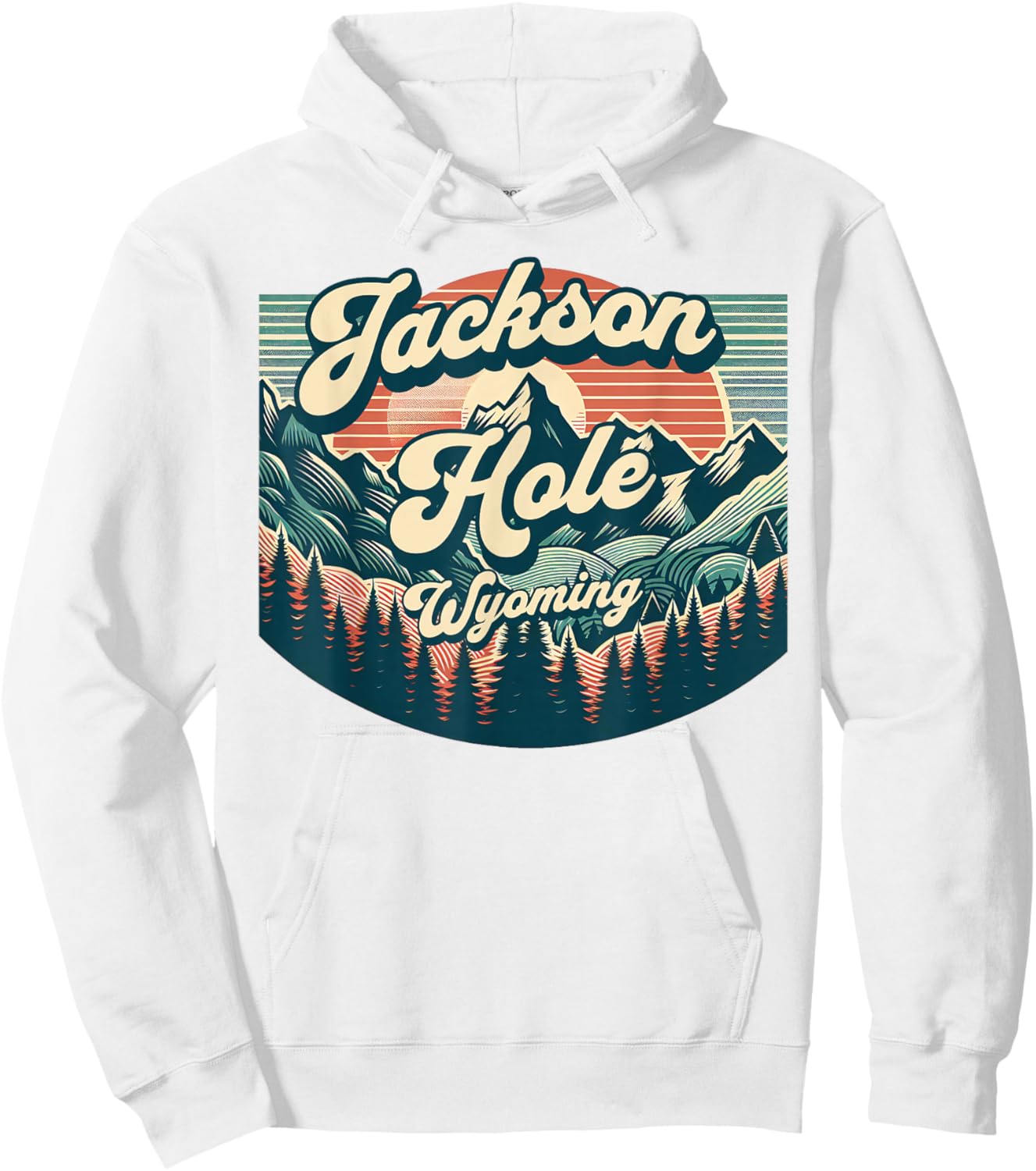 Jackson Hole Hoodie - Hoodie | White