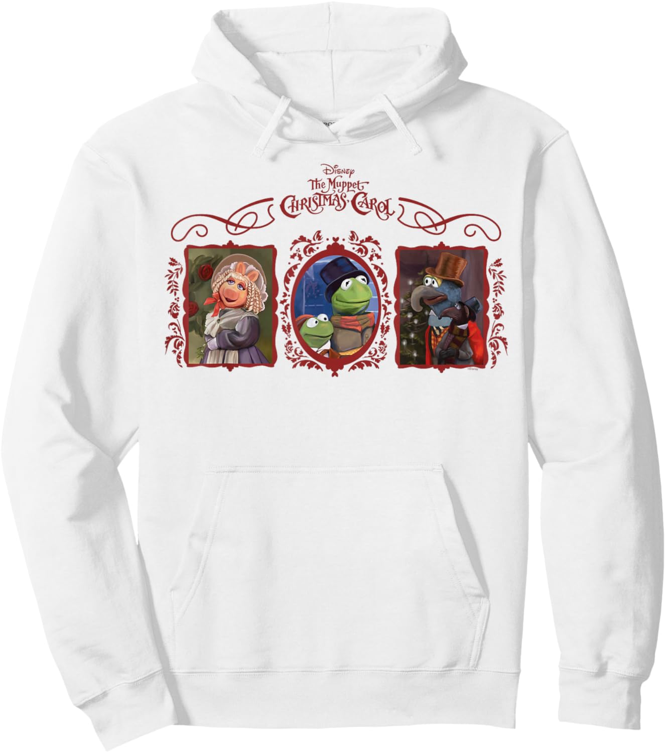 Disney The Muppet Christmas Carol Holiday Coquette Trio Hoodie - Hoodie | White