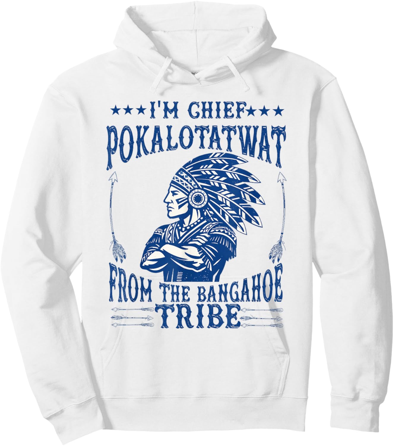 I'm Chief polkaotatwat from The Tribe Native American Pride Hoodie - Hoodie | White