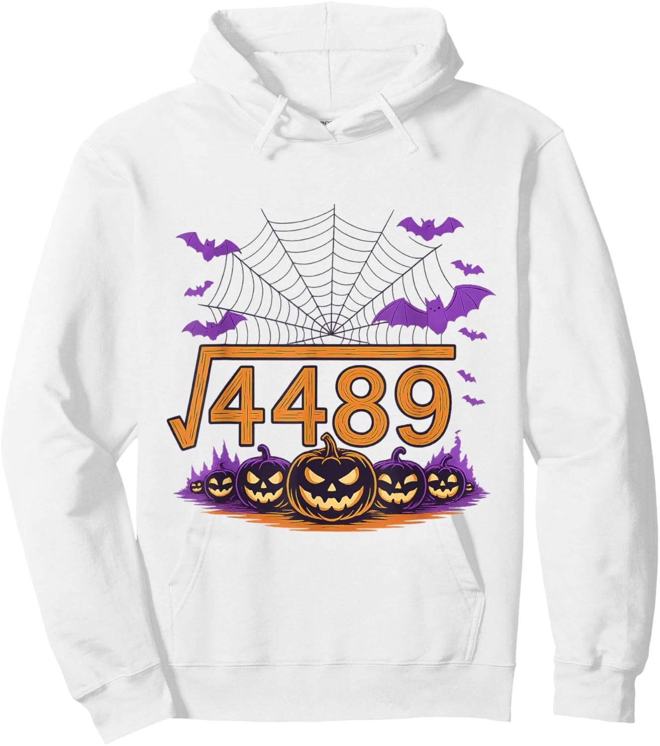 67 Meme Square Root 4489 Slang Math Halloween Costume Hoodie - Hoodie | White
