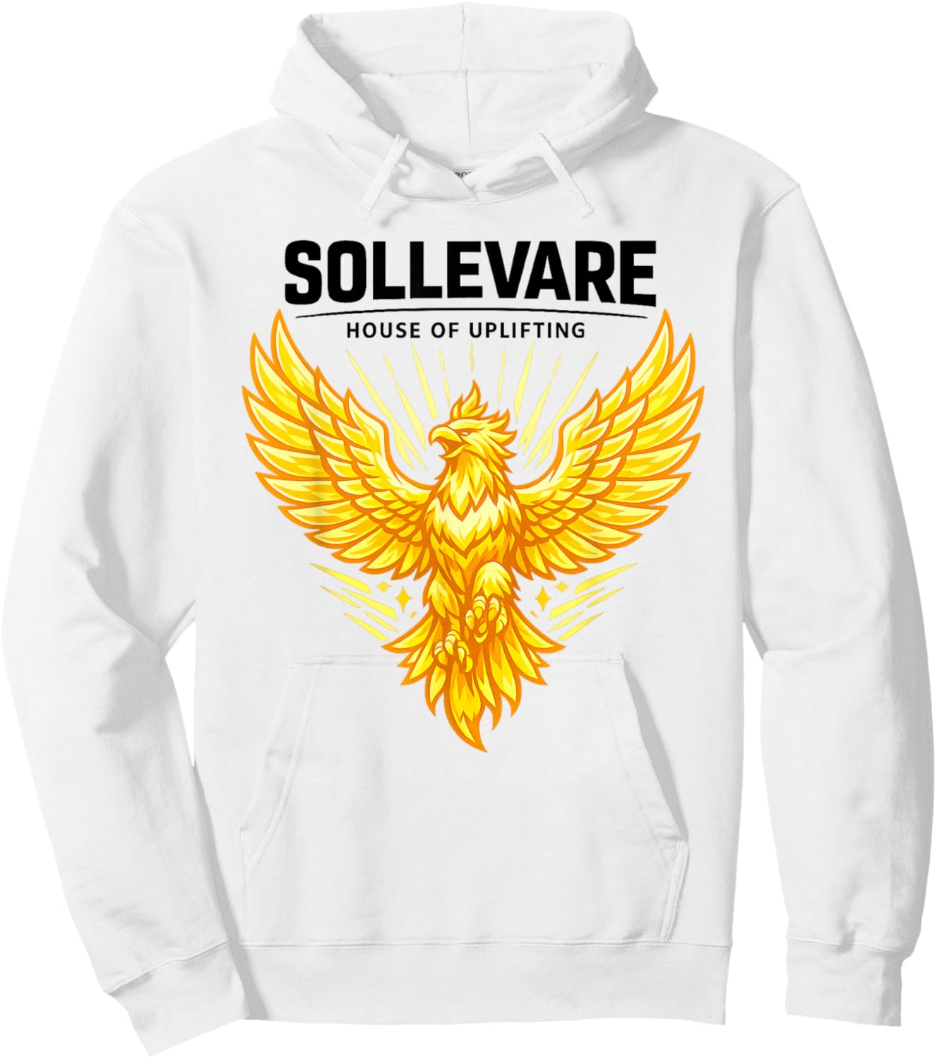 SOLLEVARE House of Uplifting, RCA School Hoodie - Hoodie | White