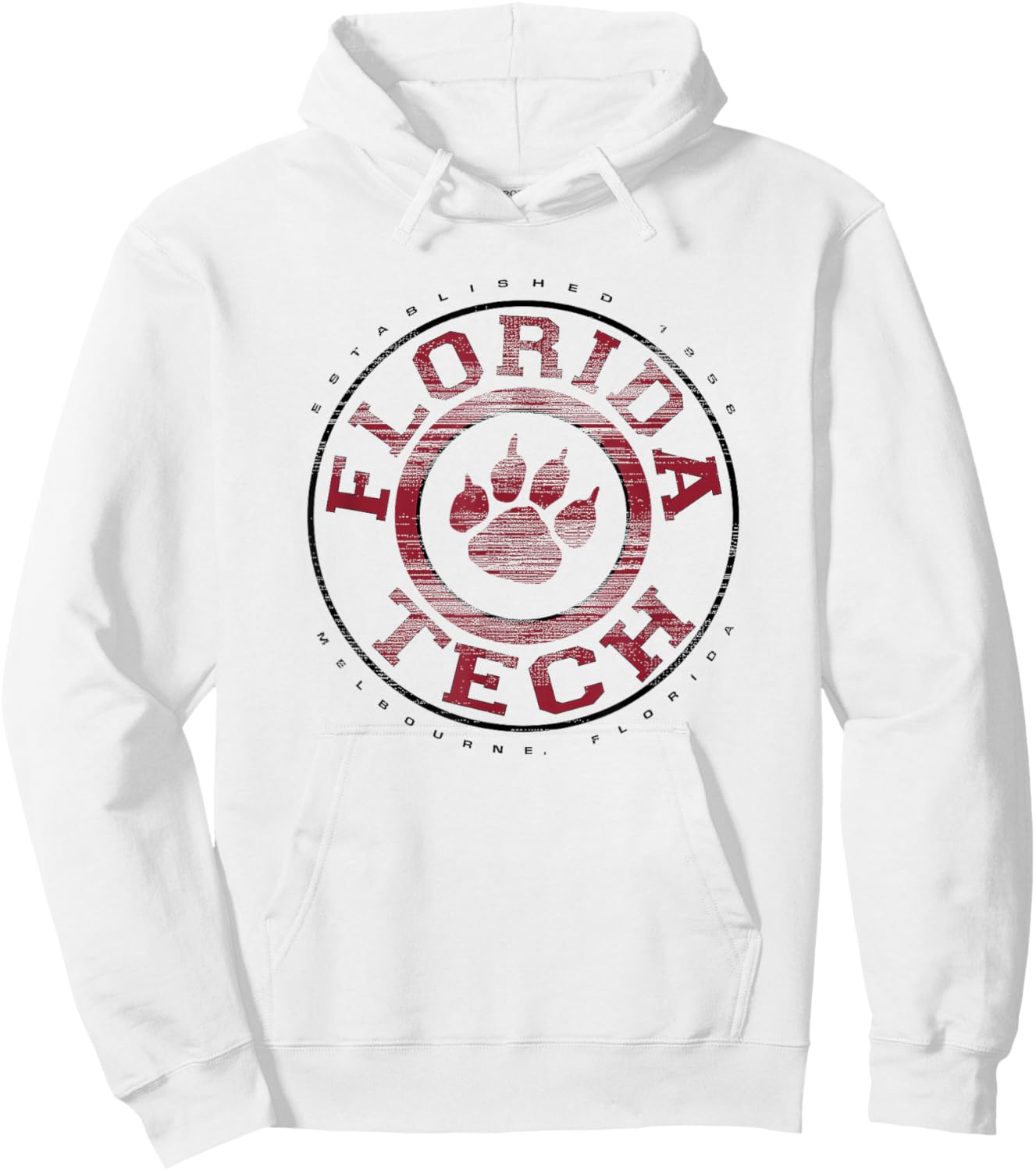 Florida Tech Panthers Showtime Gray Officially Licensed Hoodie - Hoodie | White