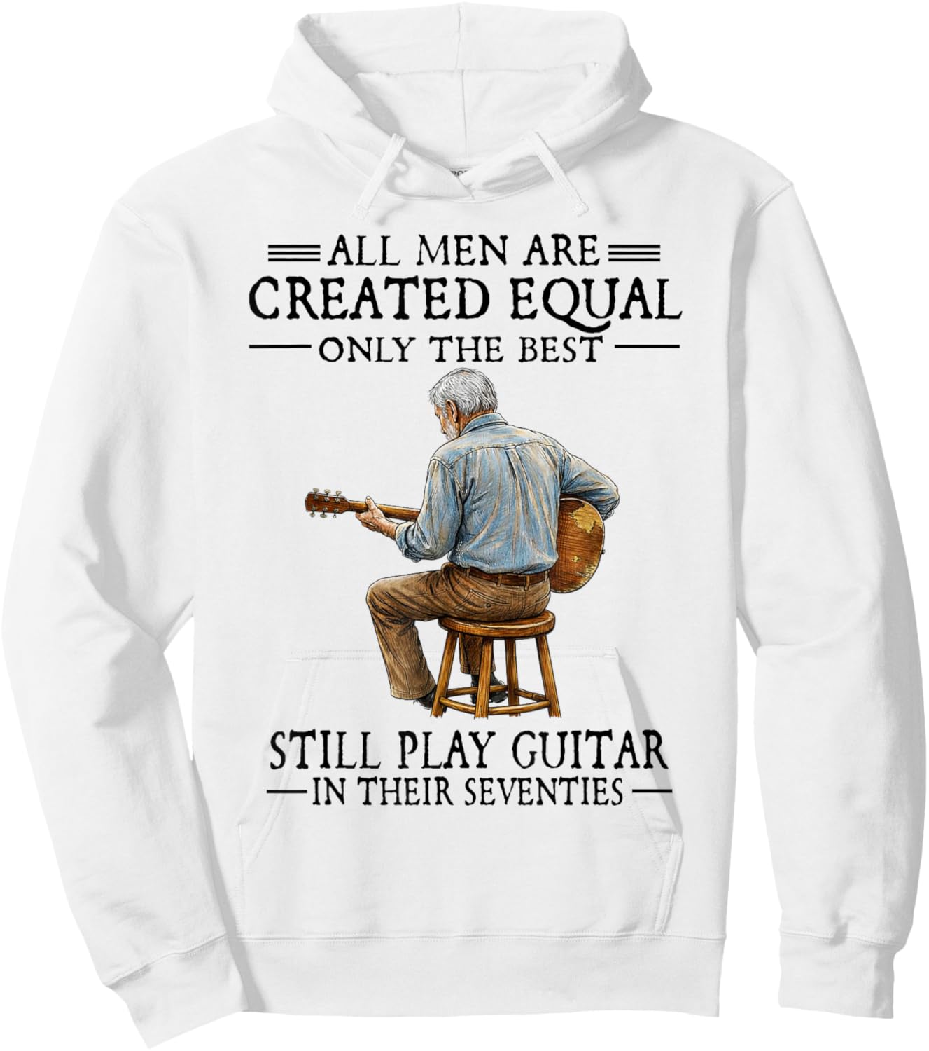 All Men are Created Equal Hoodie - Hoodie | White