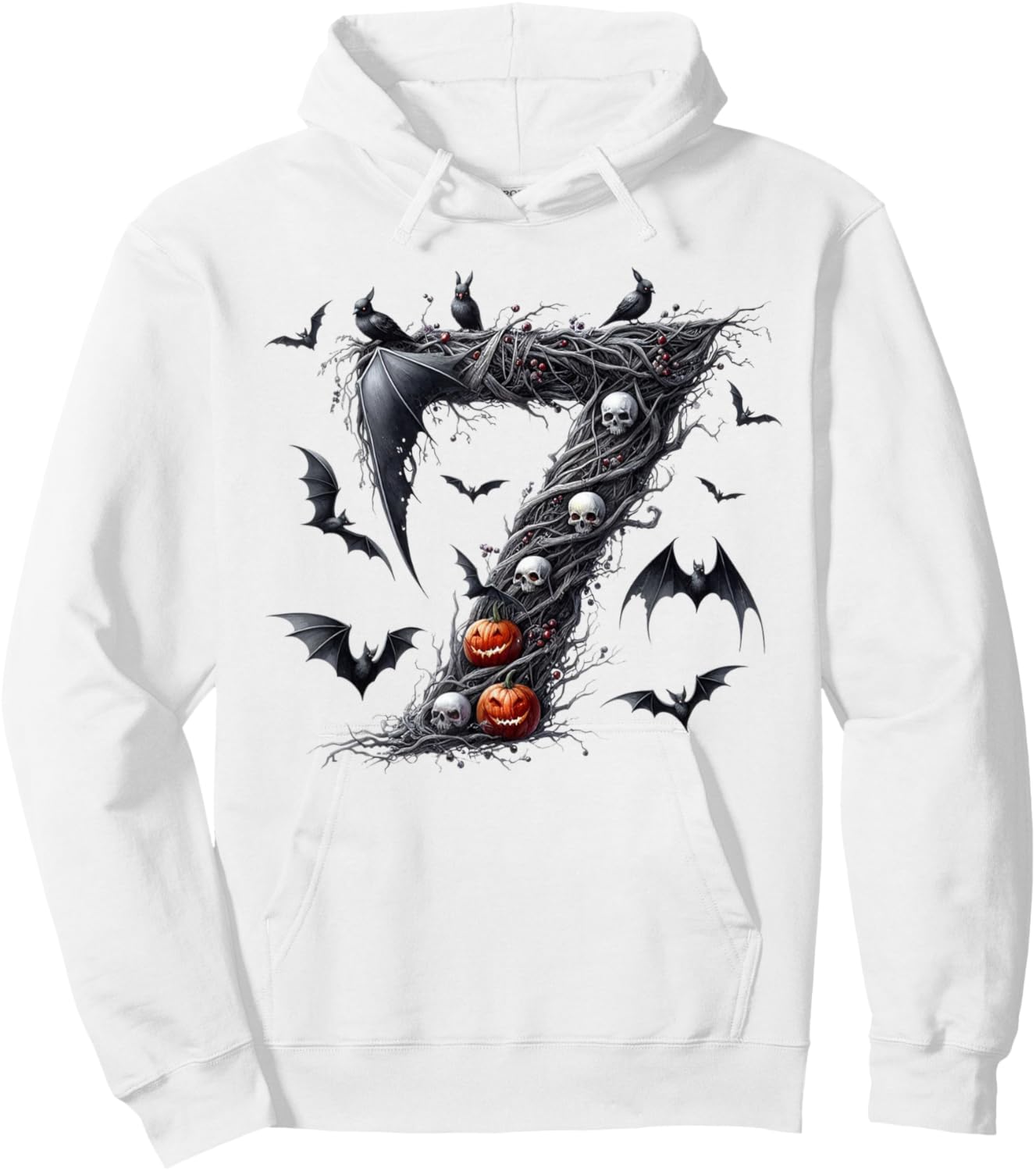 Six Seven Meme 6 7 Funny Halloween Couple Matching Costume Hoodie - Hoodie | White