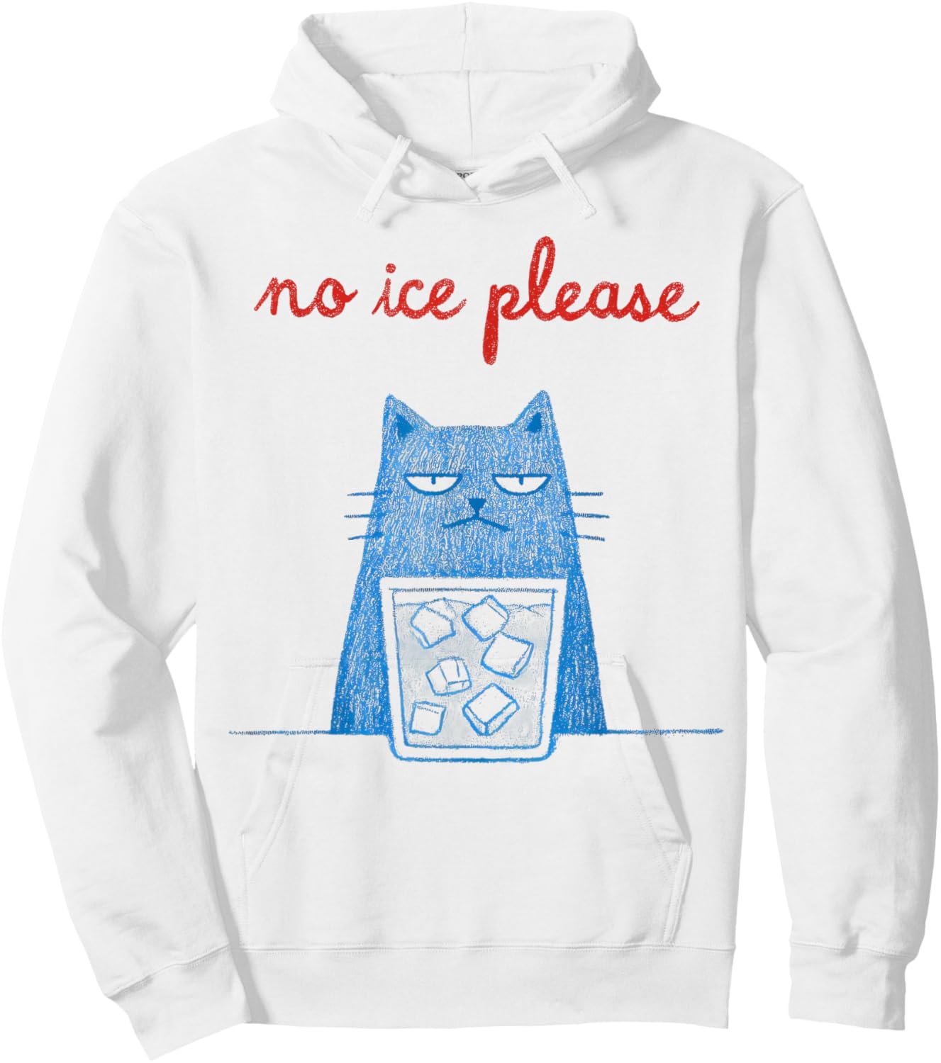 No Ice Please Cat Abolish Chinga La Migra Meme Funny Hoodie - Hoodie | White