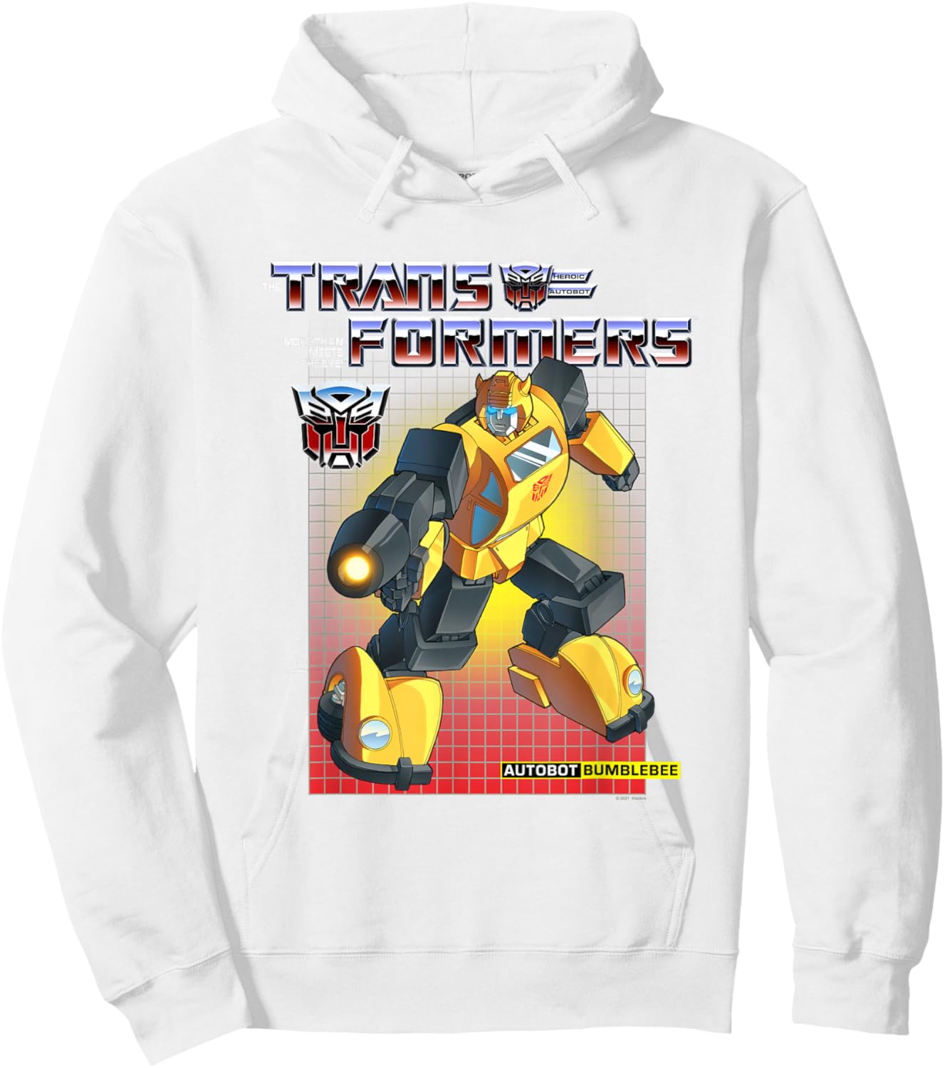 Transformers Bumblebee Hoodie - Hoodie | White
