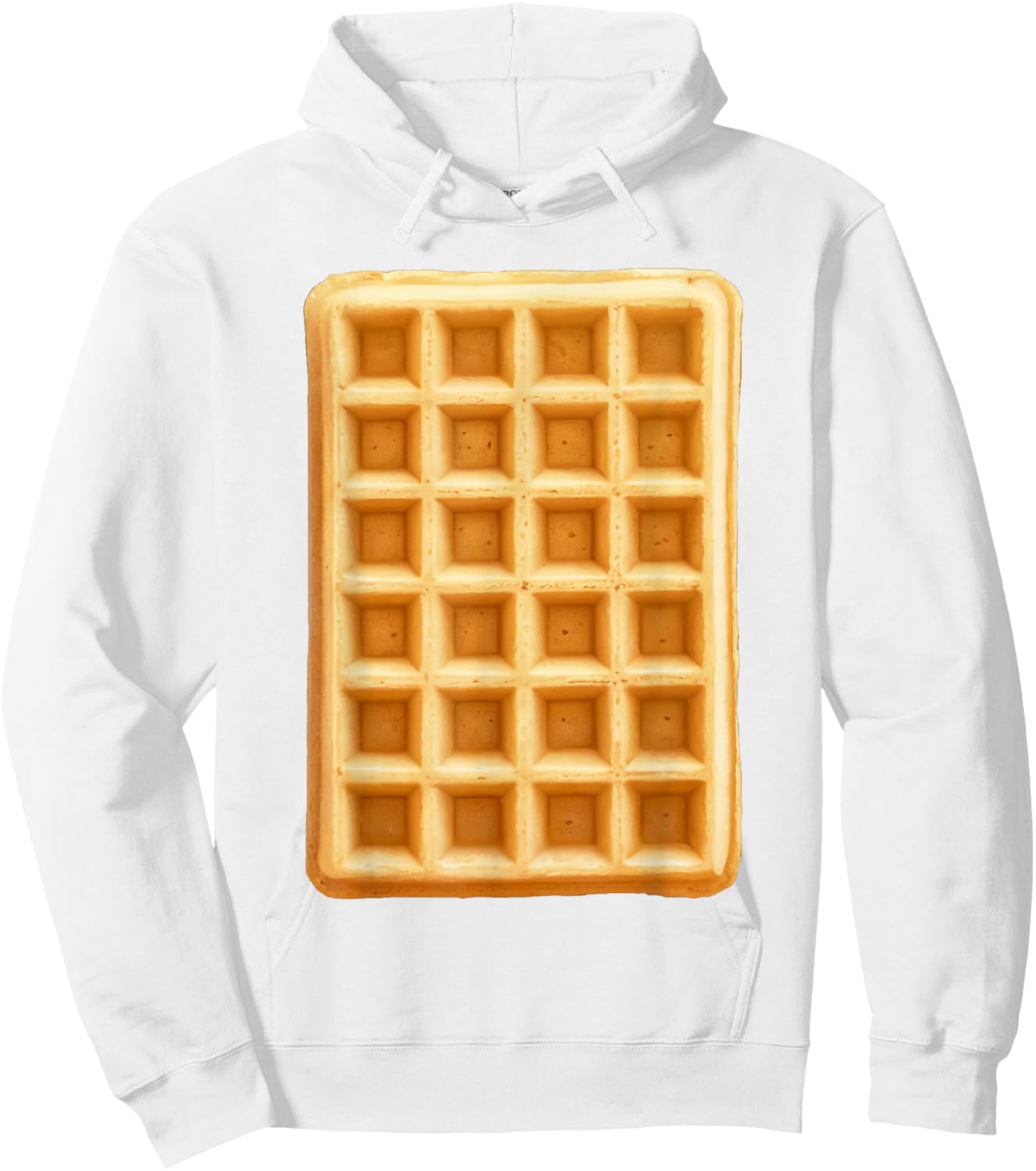 Waffle Shirt Adult Men Women Kids Waffle Costume Hoodie - Hoodie | White