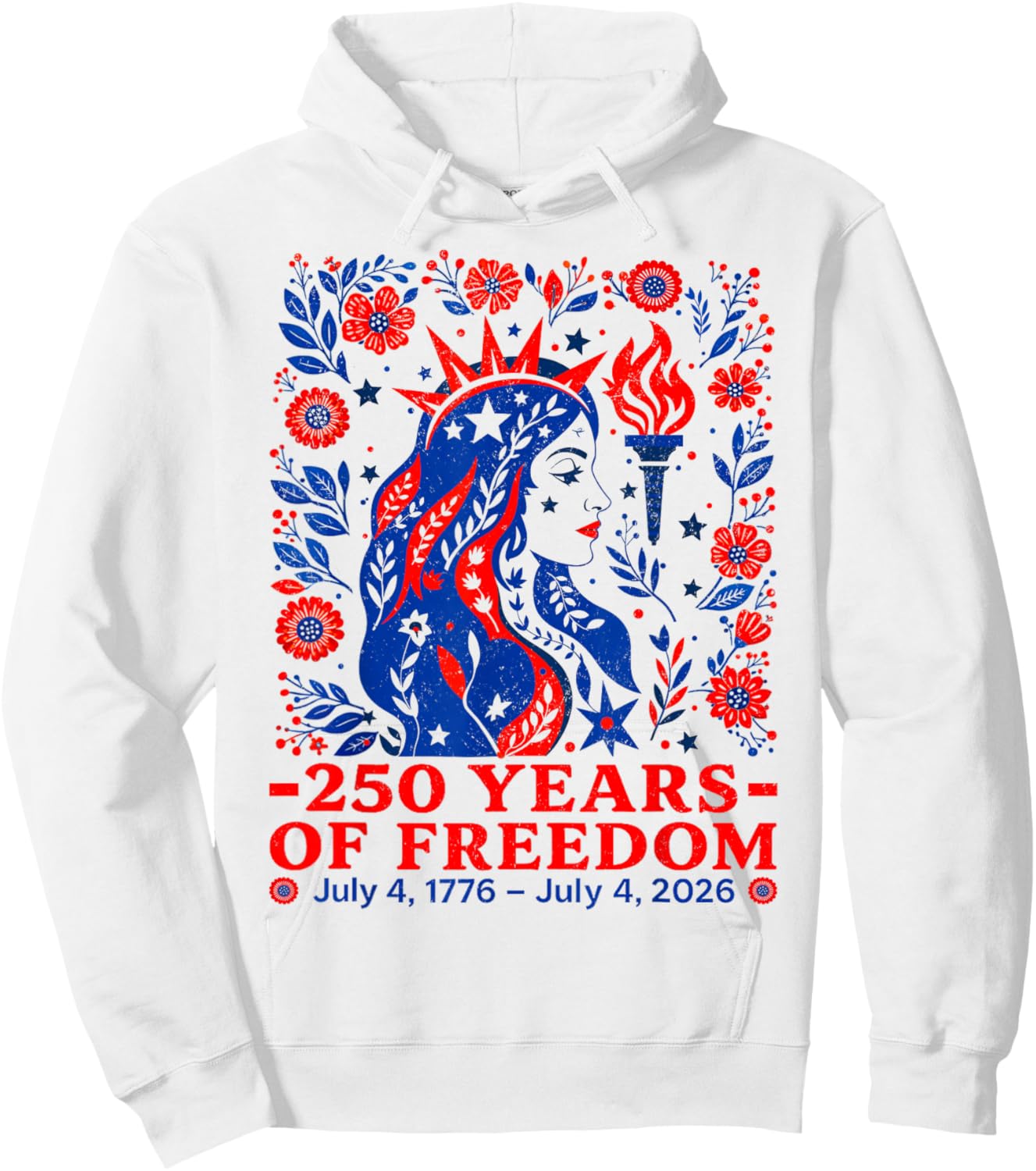 4th of July Hoodie - Hoodie | White