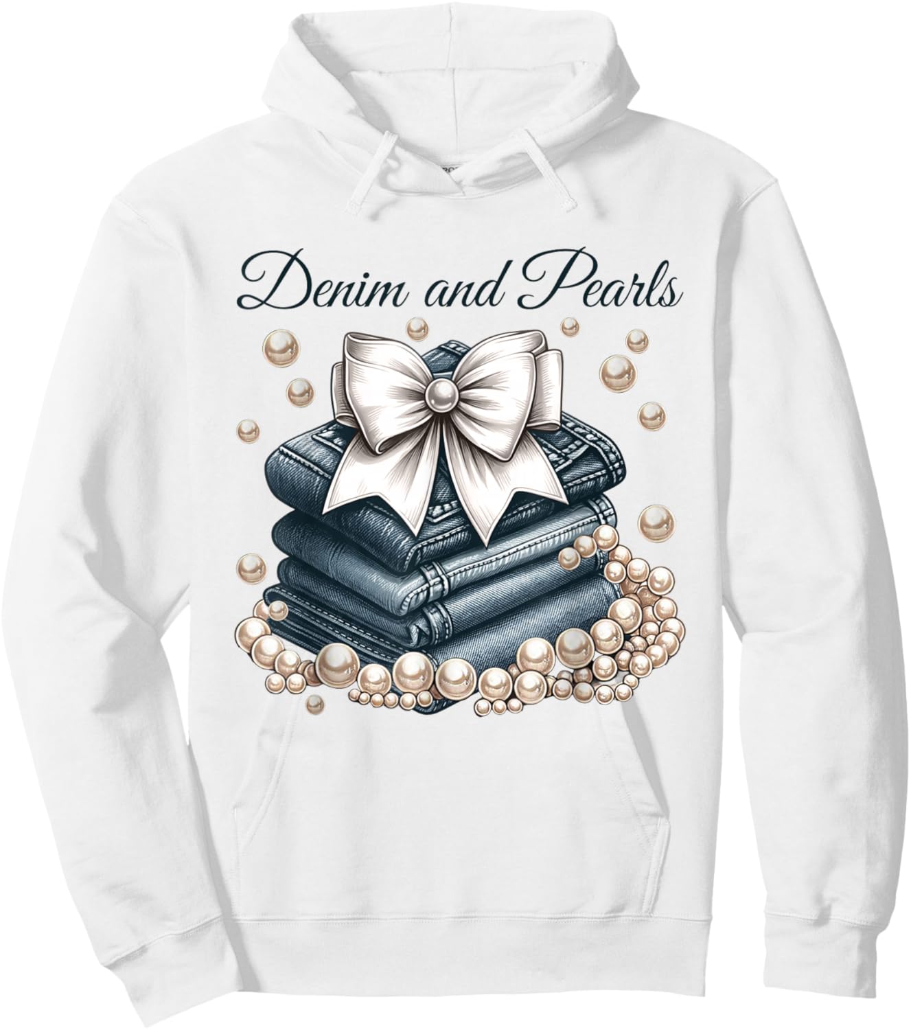 T-Shirt Hoodie - Hoodie | White