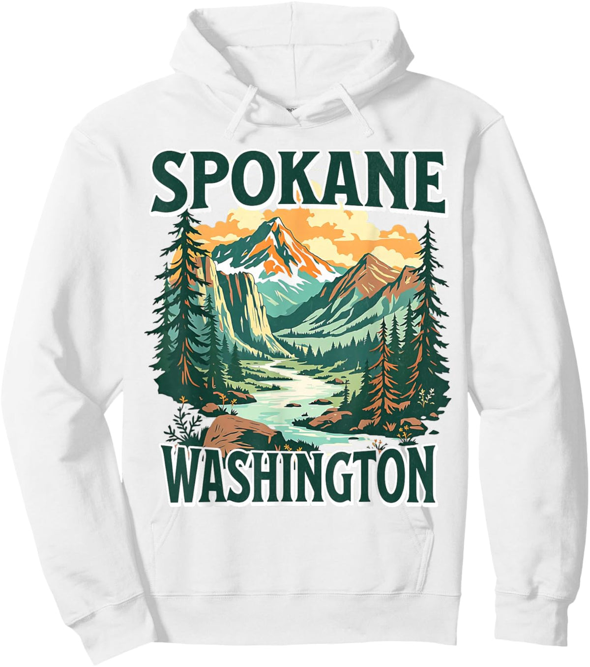 Spokane Hoodie - Hoodie | White