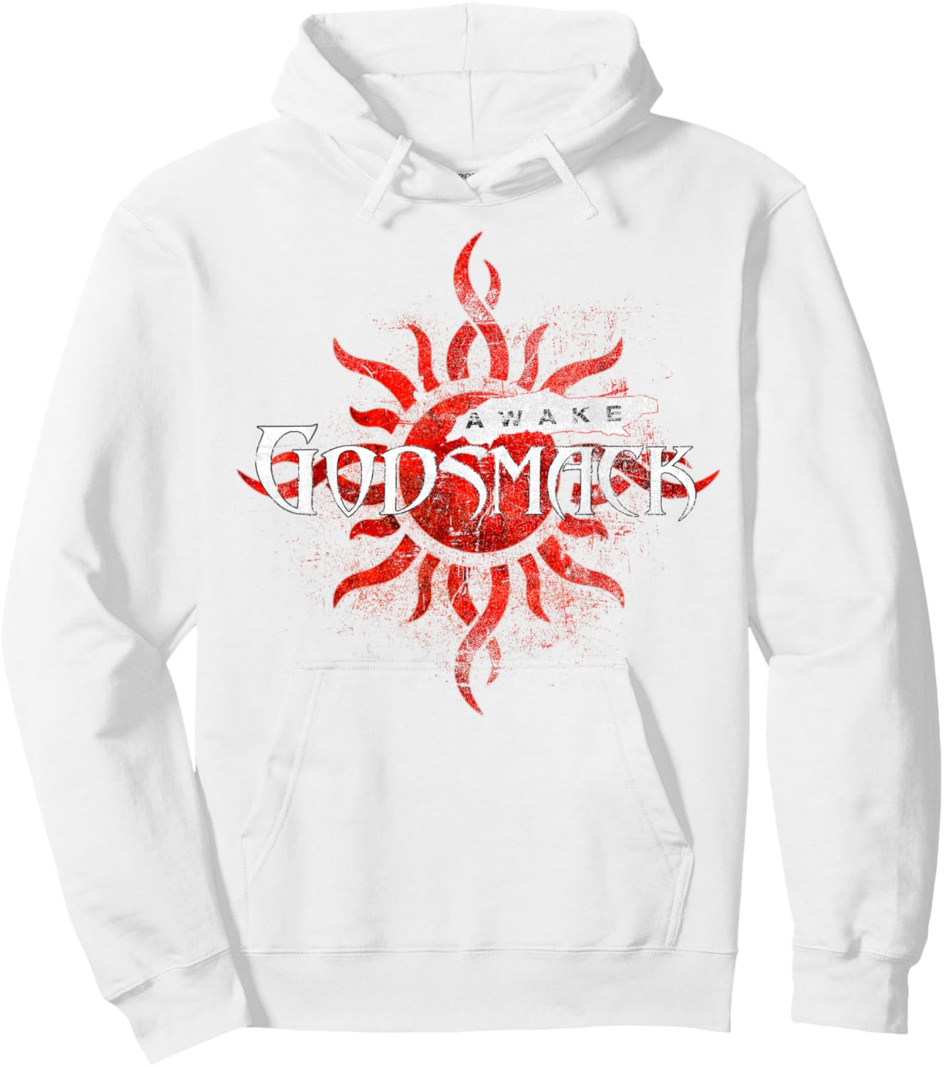 Godsmack Awake Sun 25th On White Hoodie - Hoodie | White
