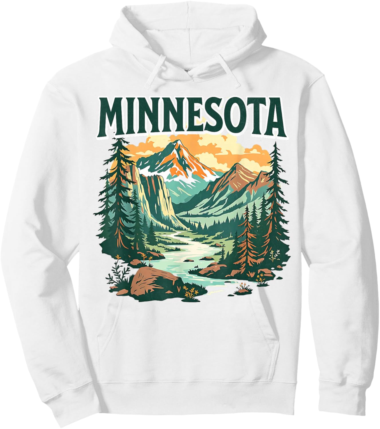 Minnesota Hoodie - Hoodie | White