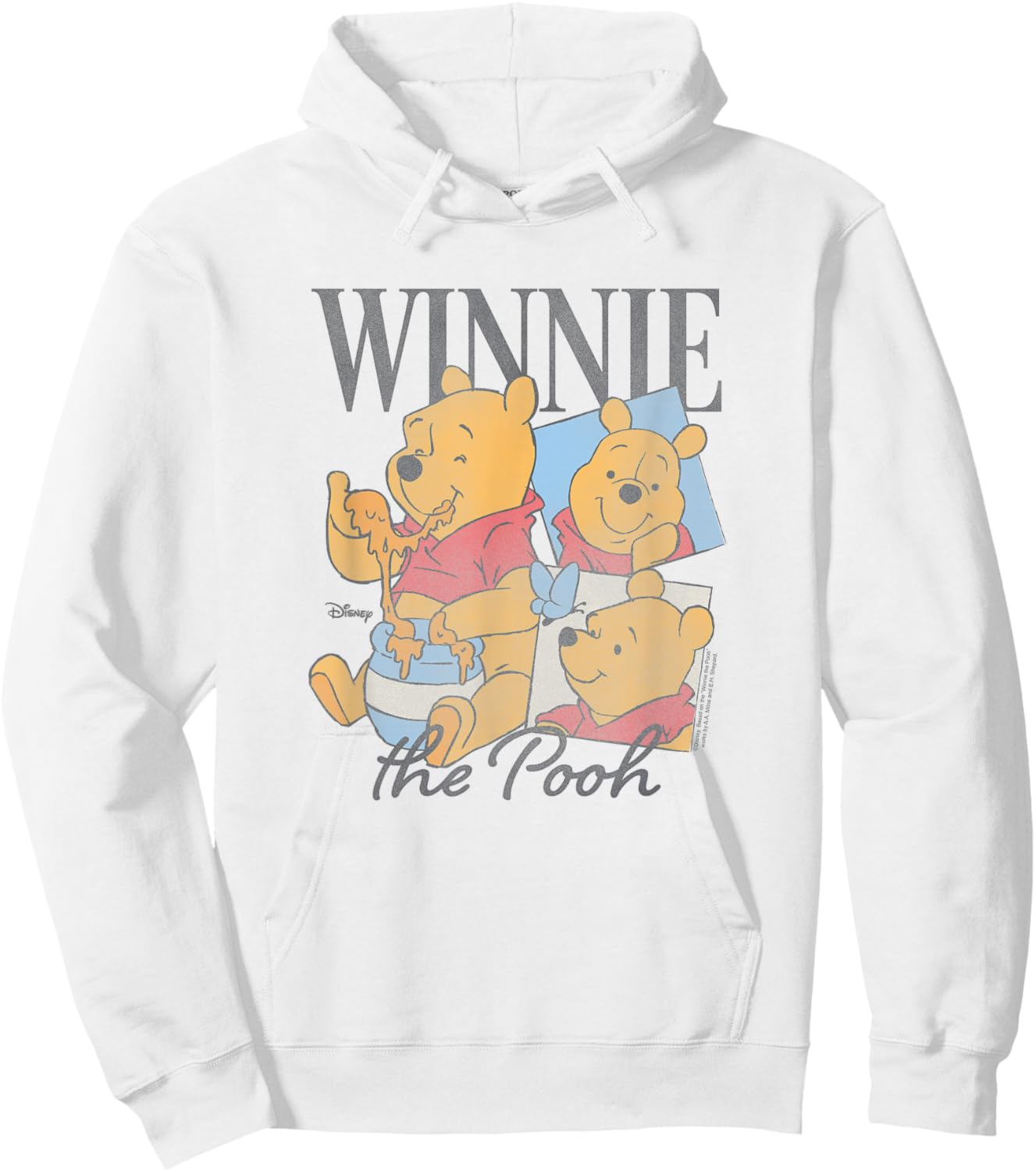 Disney- Winnie The Pooh Honey Hoodie - Hoodie | White