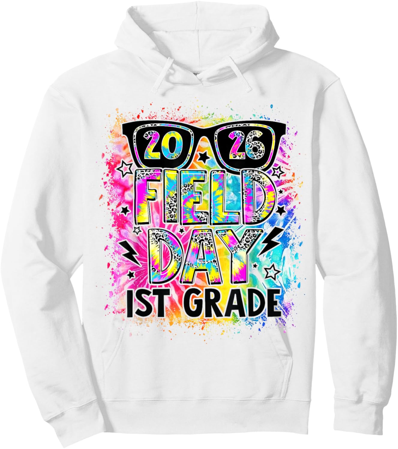 Field Day 2026 1st Grade Field Day Fun Day Teacher Kids Hoodie - Hoodie | White