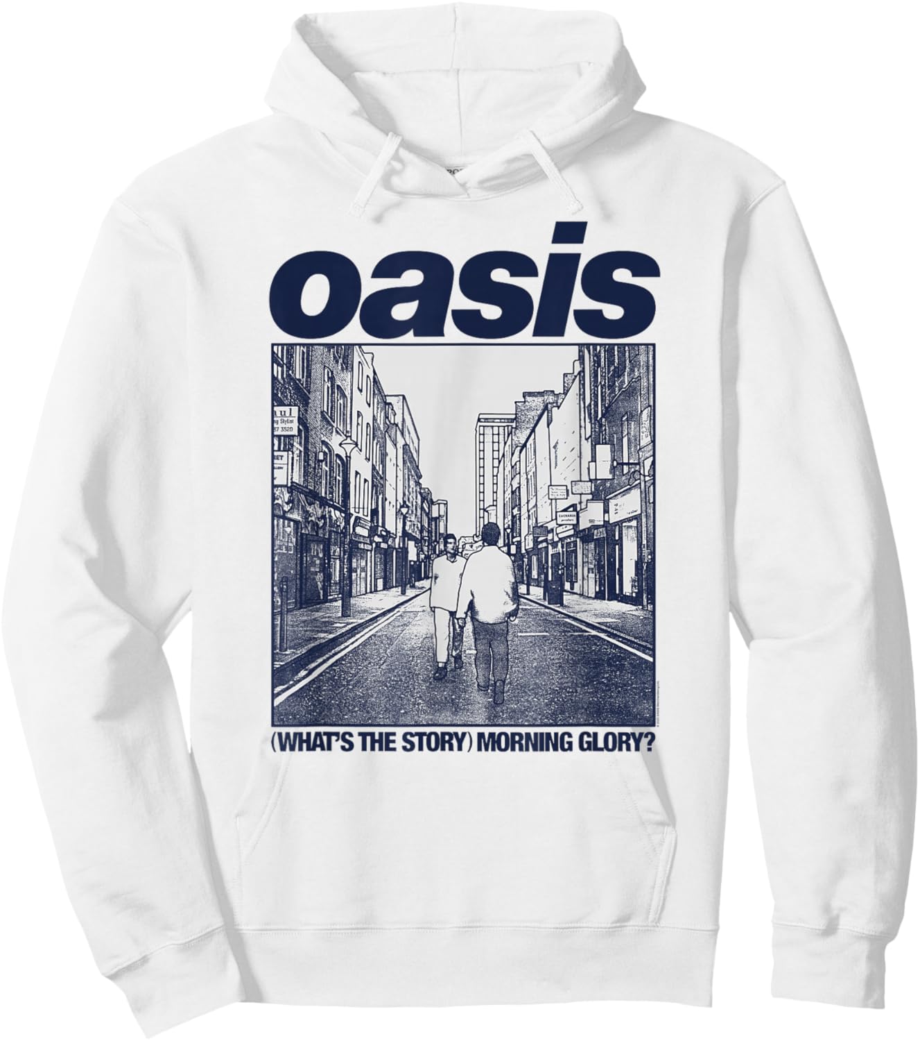 Oasis Amazon Exclusive WTSMG in Grey Hoodie - Hoodie | White