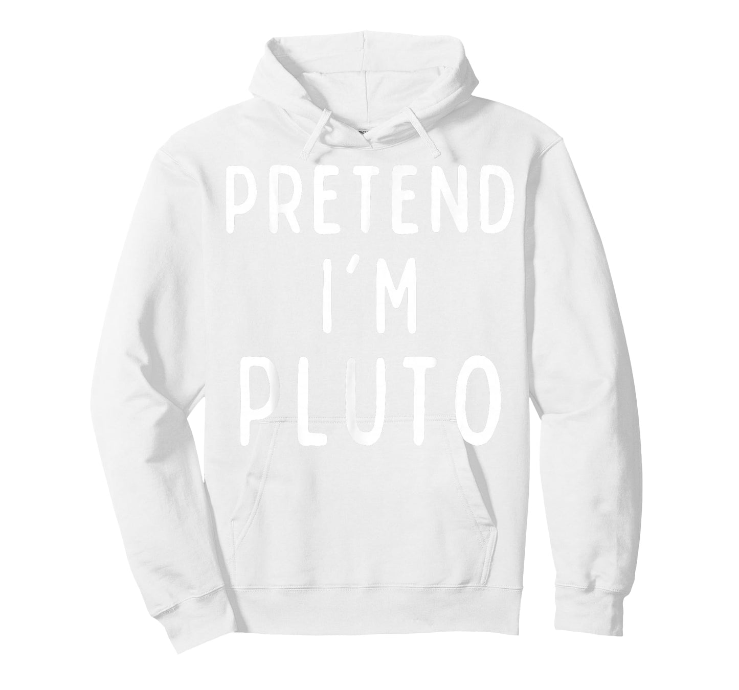 Pretend I'm Pluto Man Costume Matching Funny Halloween T-Shirt