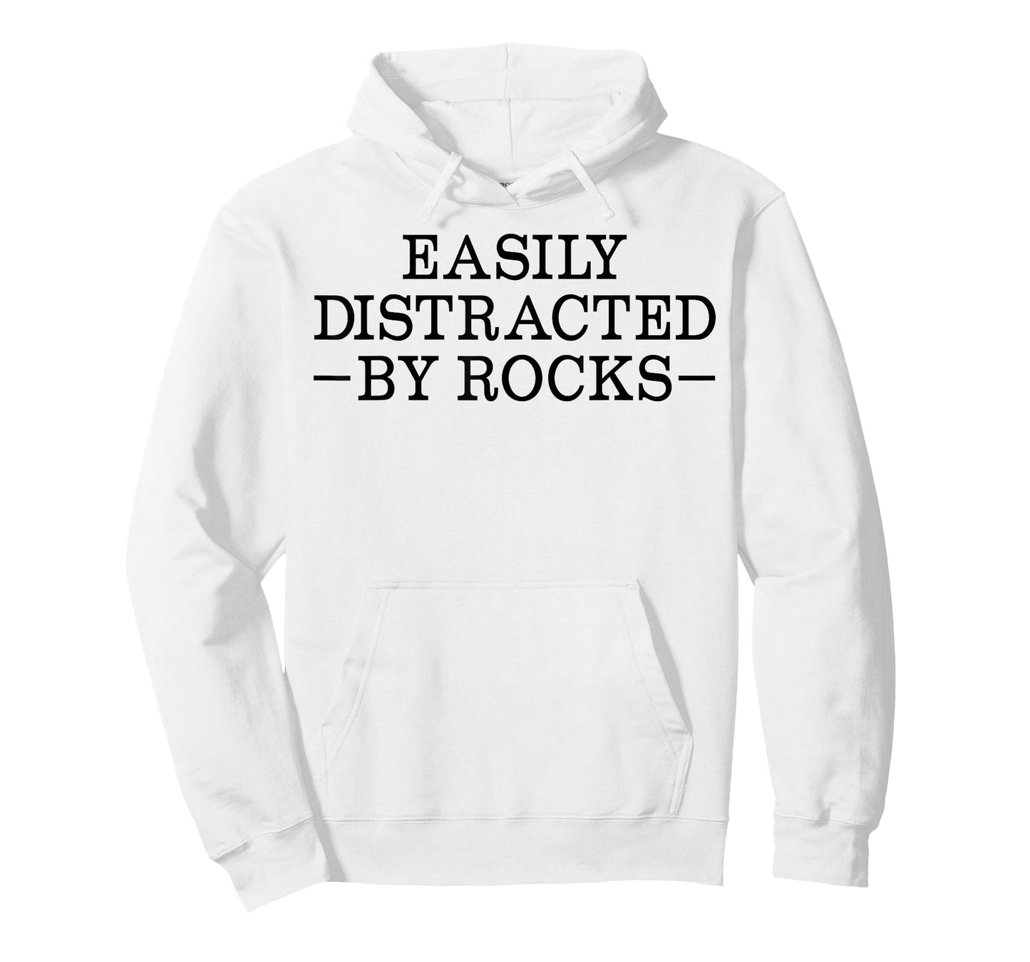 Easily Distracted by Rocks Funny Rock Lover Geology Teacher T-Shirt
