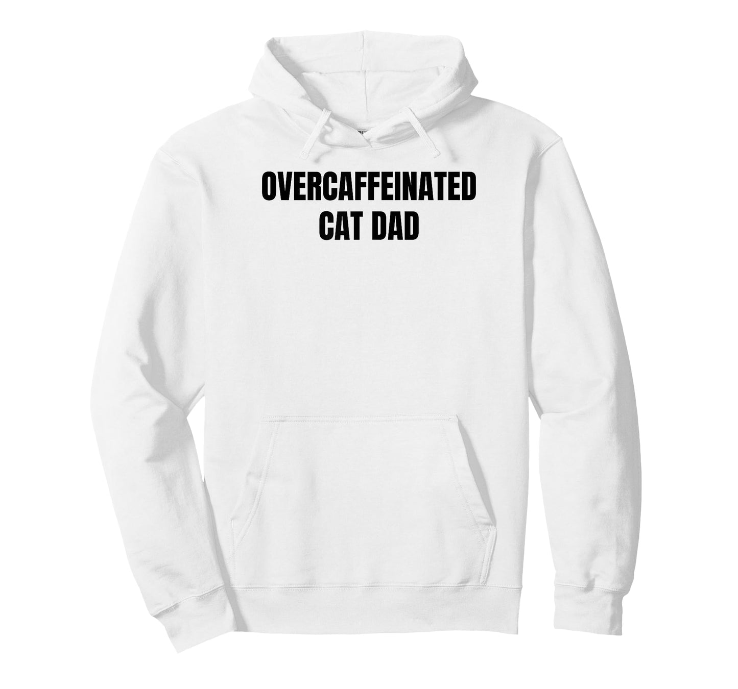 Overcaffeinated Cat Dad T-Shirt