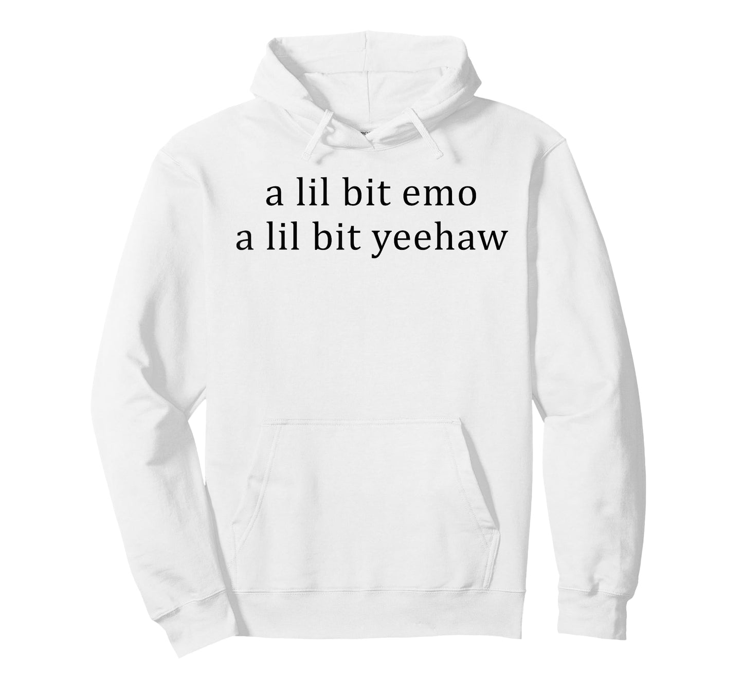 A Lil Bit Emo A Lil Bit Yeehaw Funny Saying Quote Men Women T-Shirt