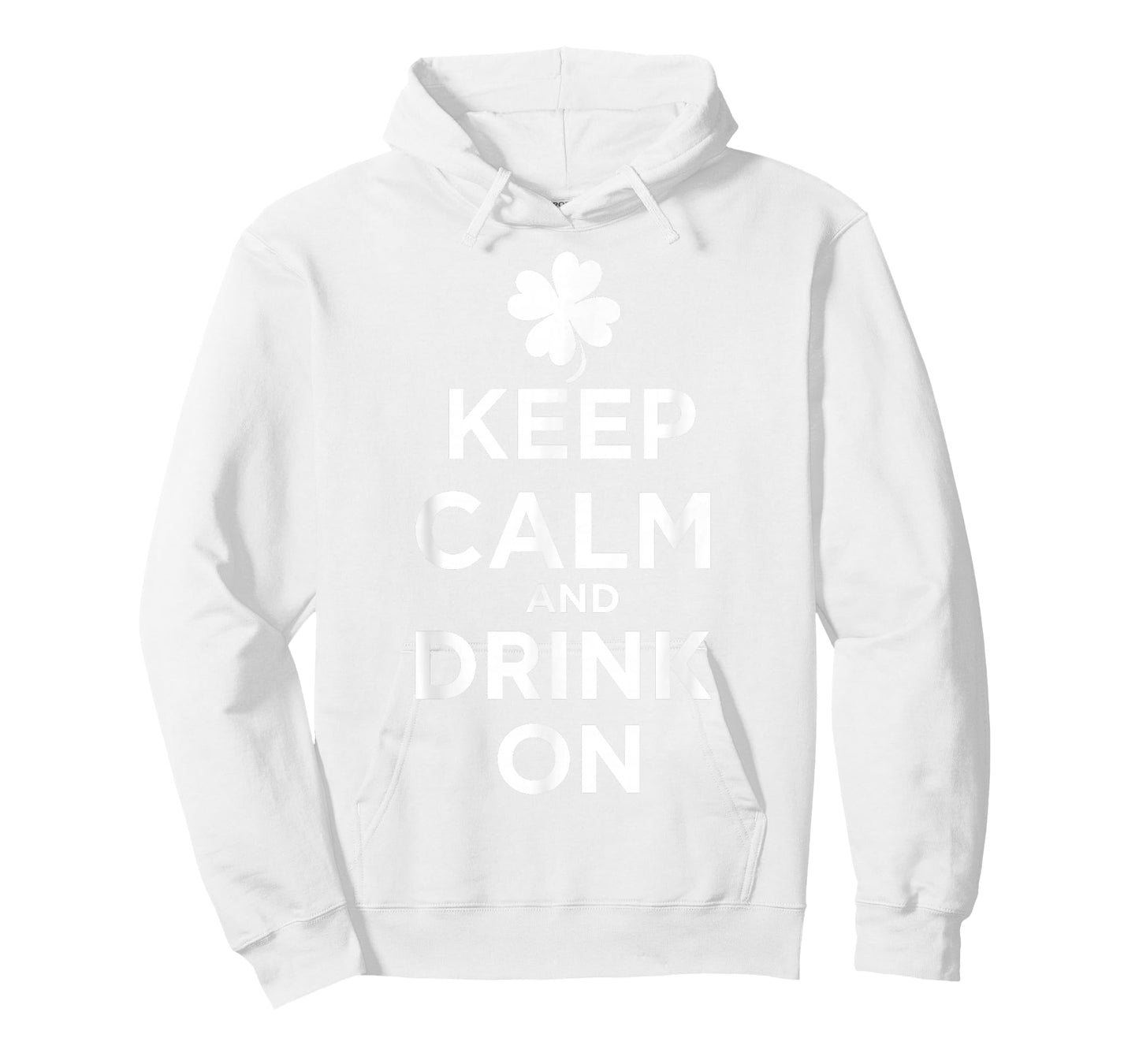 Keep Calm and Drink On Lucky Clover St. Patrick's Day T-Shirt