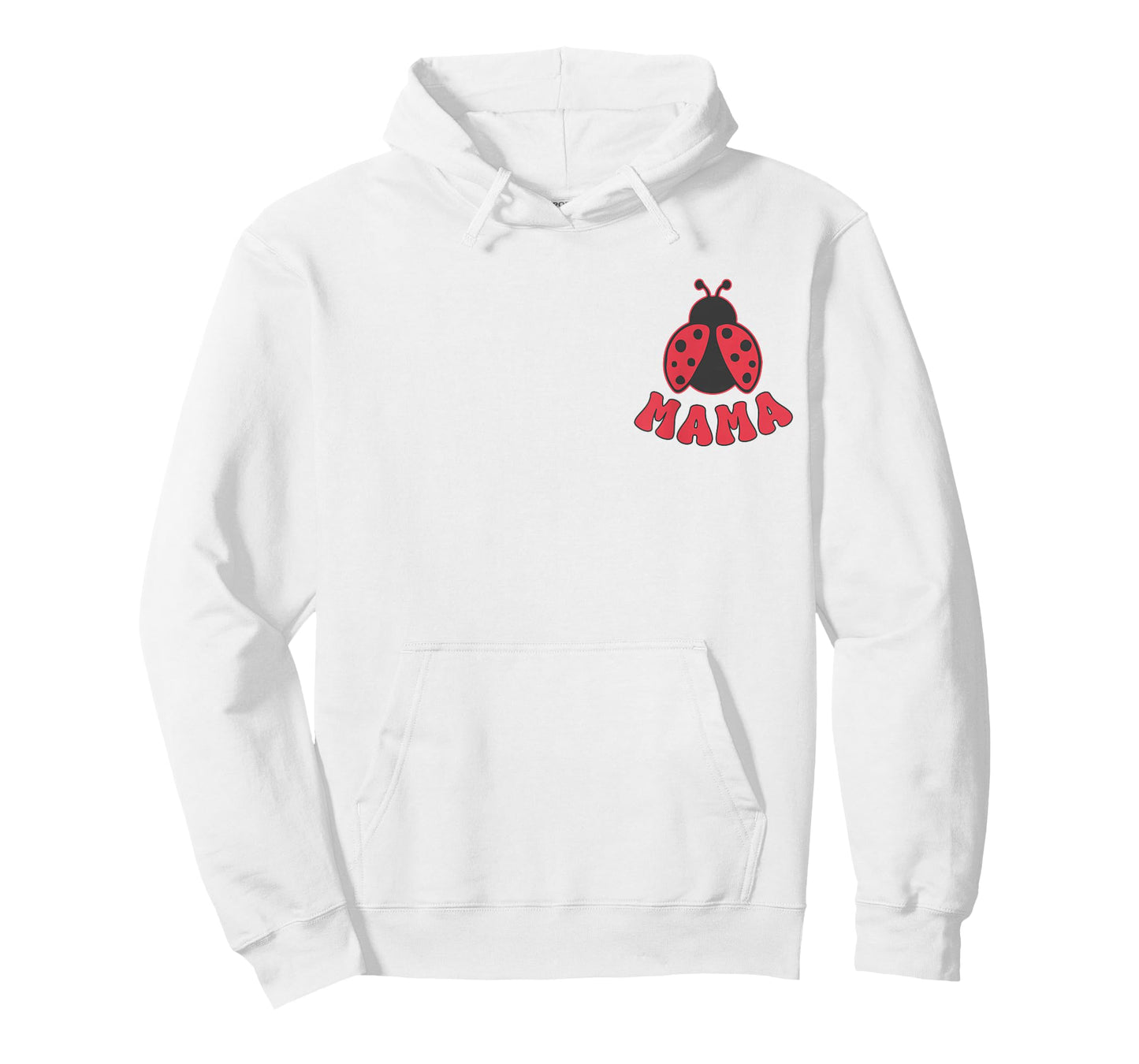 Mama Ladybug First Birthday Girl Family Matching Party T-Shirt