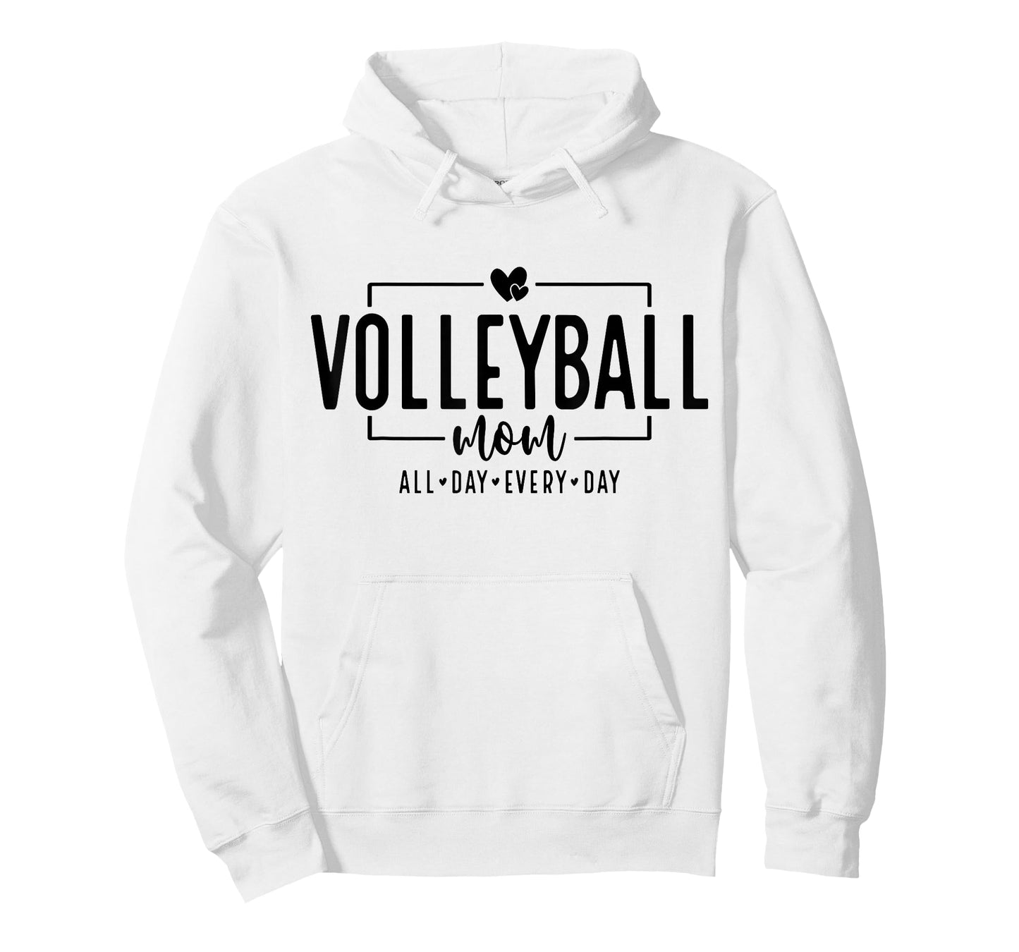 Volleyball Mom Cute Elegant Sports Graphic Mother Volleyball T-Shirt