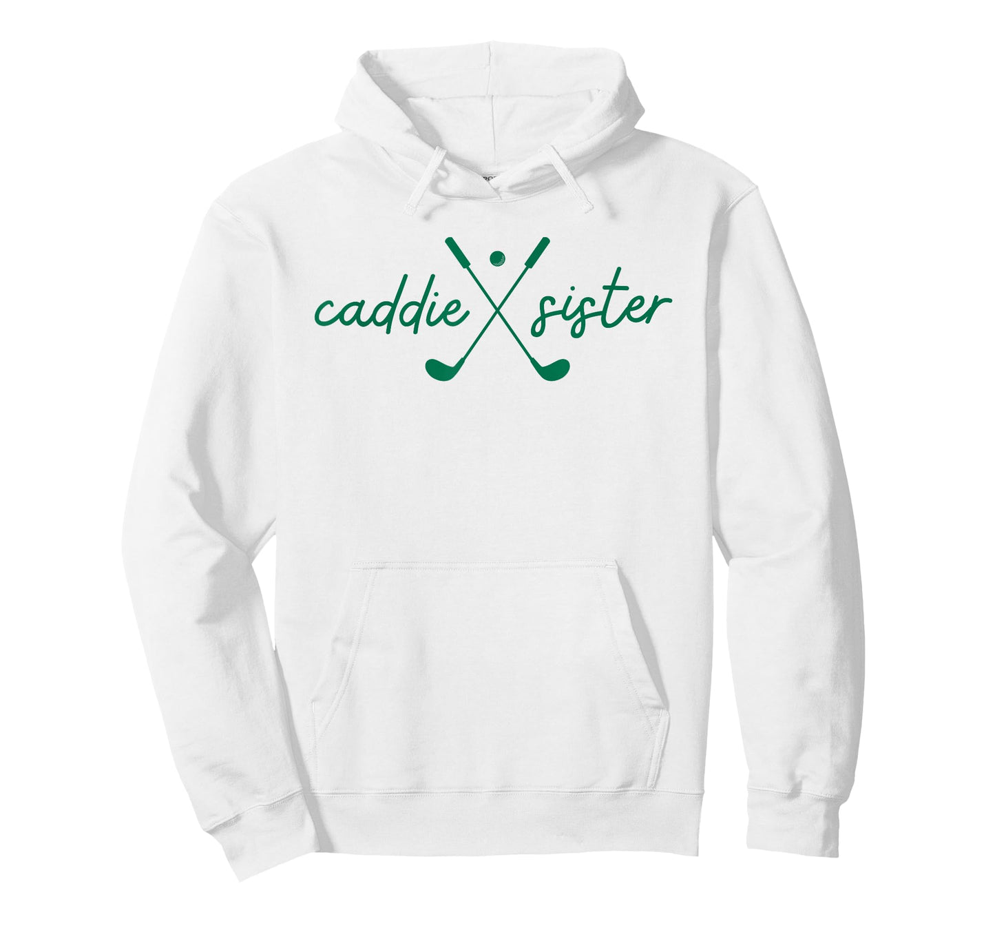 Caddie Sister Cute Golfing Golfer Girl Fun Golf 1st Birthday T-Shirt