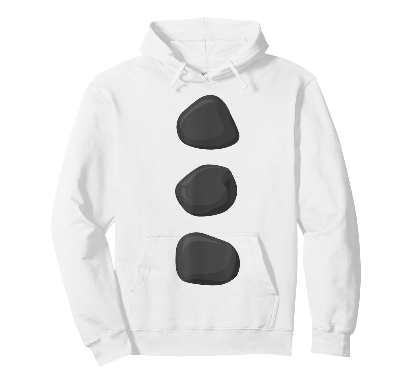 Christmas Snowman Three Black Buttons Xmas Costume T-Shirt