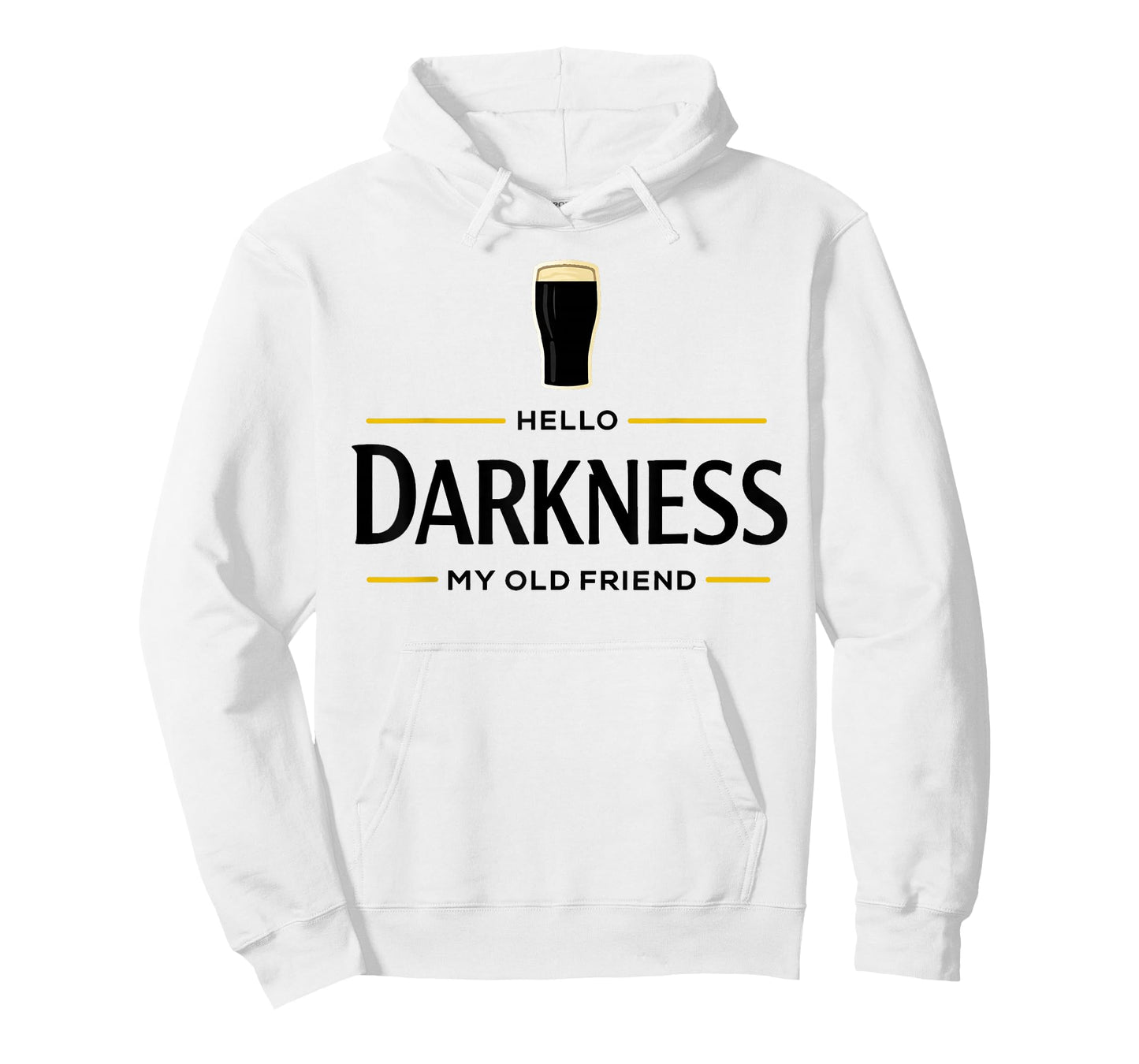 Hello Darkness My Old Friend Irish Beer St. Patrick's Day T-Shirt
